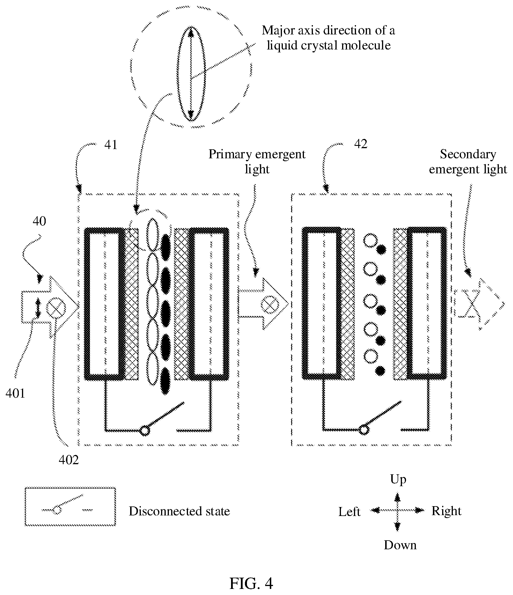 Patent US12468189 Figure 3 – Polarizer and array, polarization-controllable method and apparatus, and electronic device controlling a state of connectivity