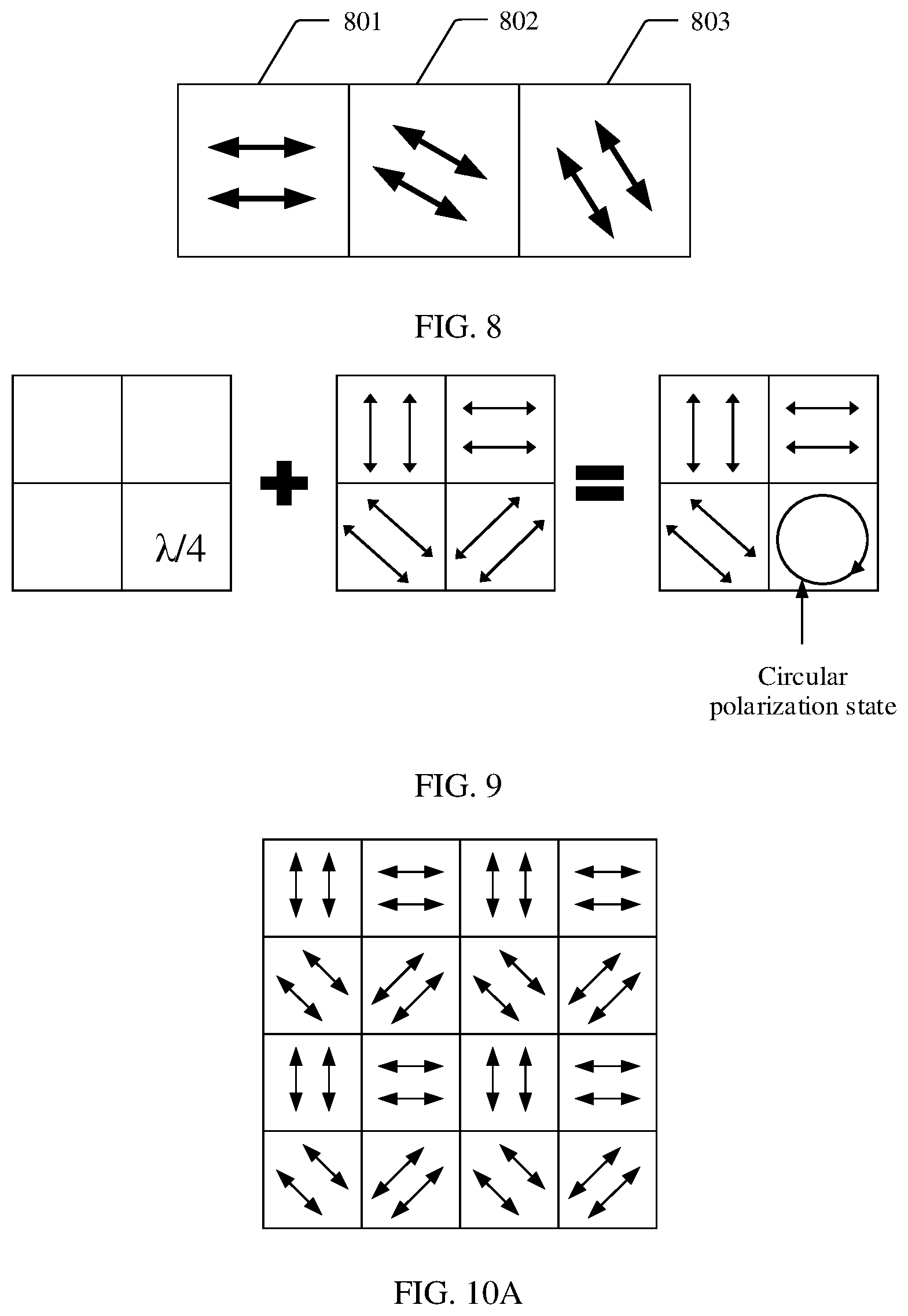 Patent US12468189 Figure 7 – Polarizer and array, polarization-controllable method and apparatus, and electronic device controlling a state of connectivity