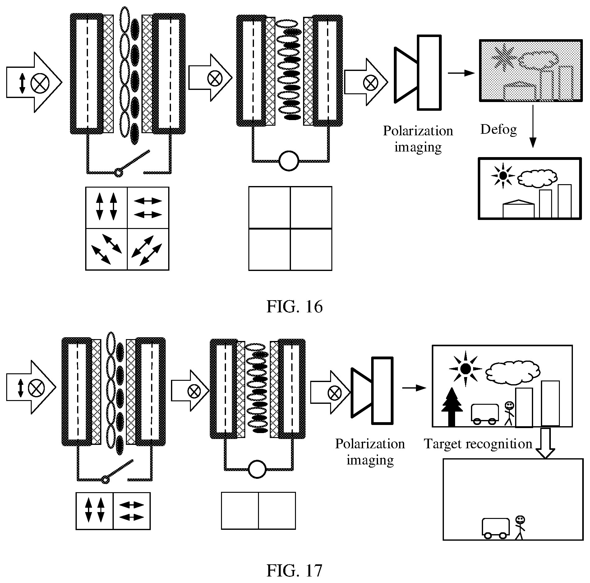 Patent US12468189 Figure 12 – Polarizer and array, polarization-controllable method and apparatus, and electronic device controlling a state of connectivity