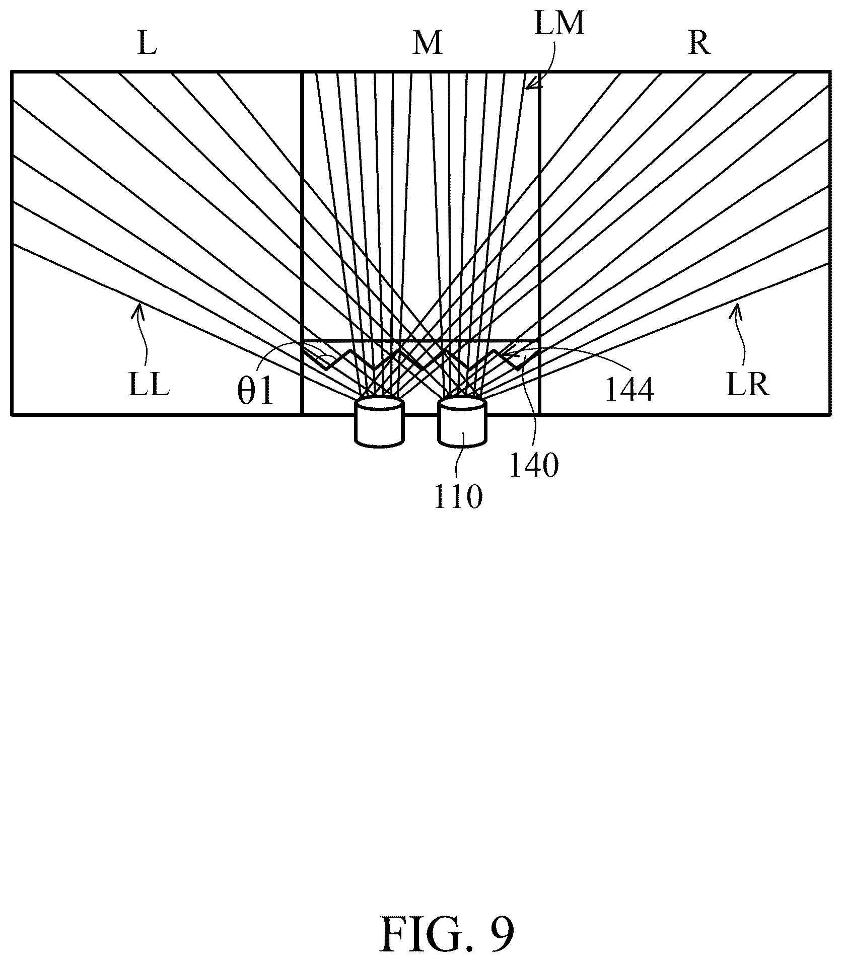 Patent US12468191 Figure 10 – Light emitting device