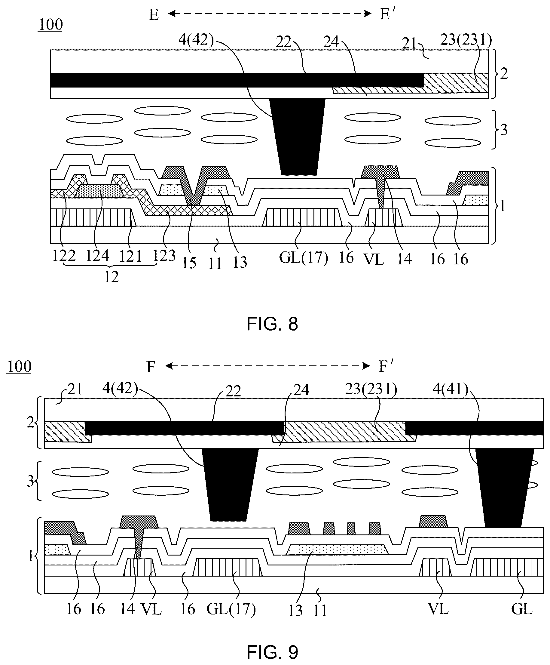 Patent US12468196 Figure 6 – Array substrate and display panel