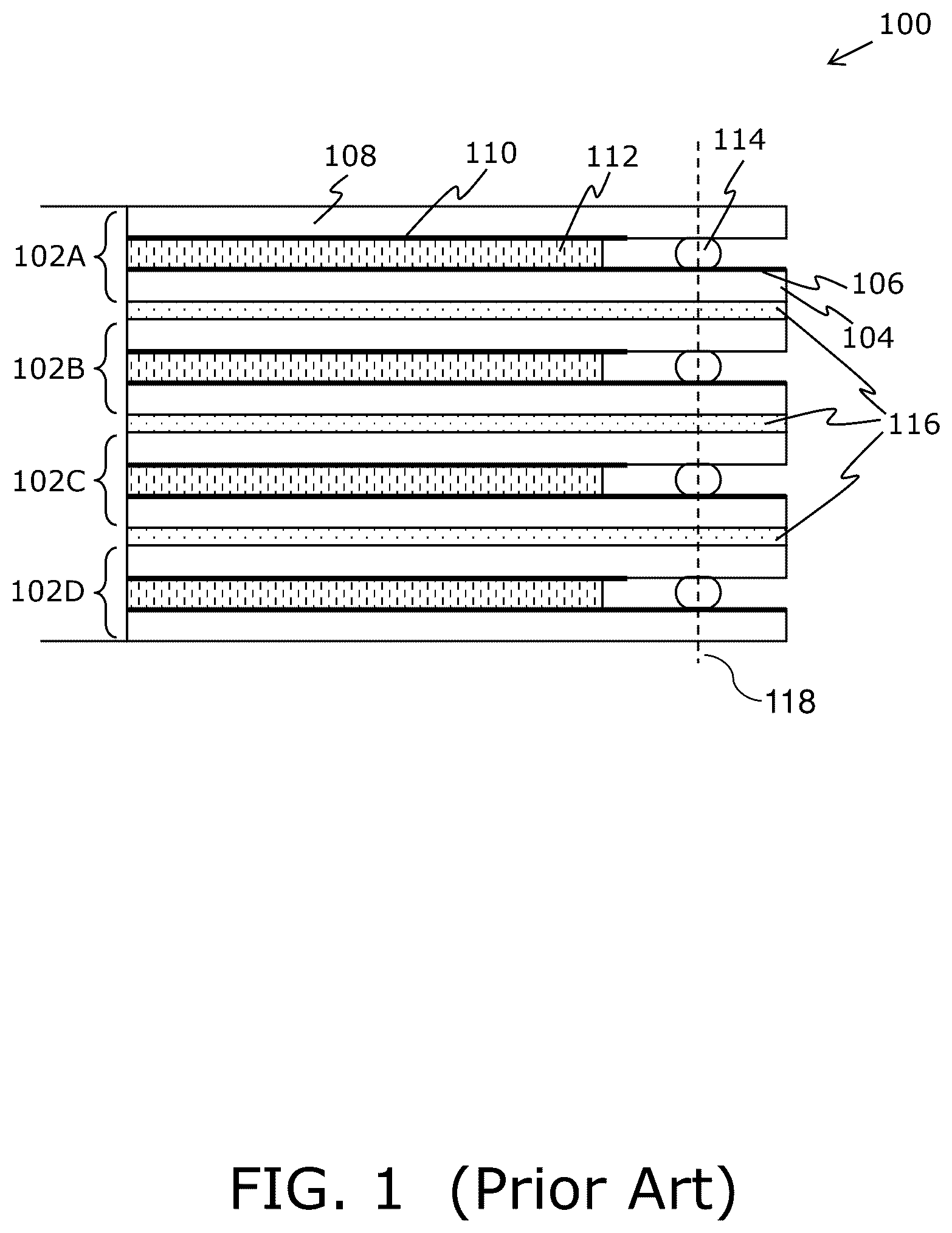 Patent US12468197 — Using electrically-conductive adhesive material for providing connections to electrodes — Figure 1