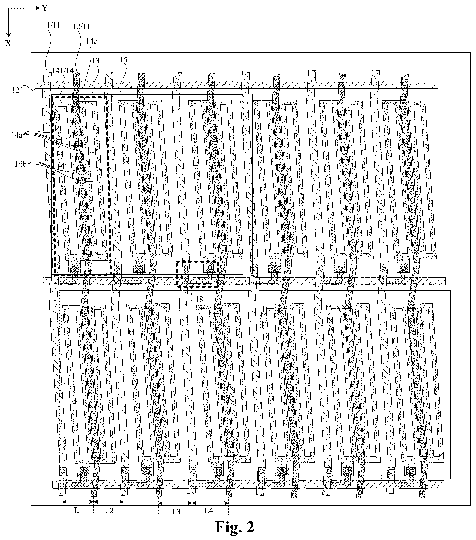 Patent US12468200 Figure 2 – Display panel and display apparatus
