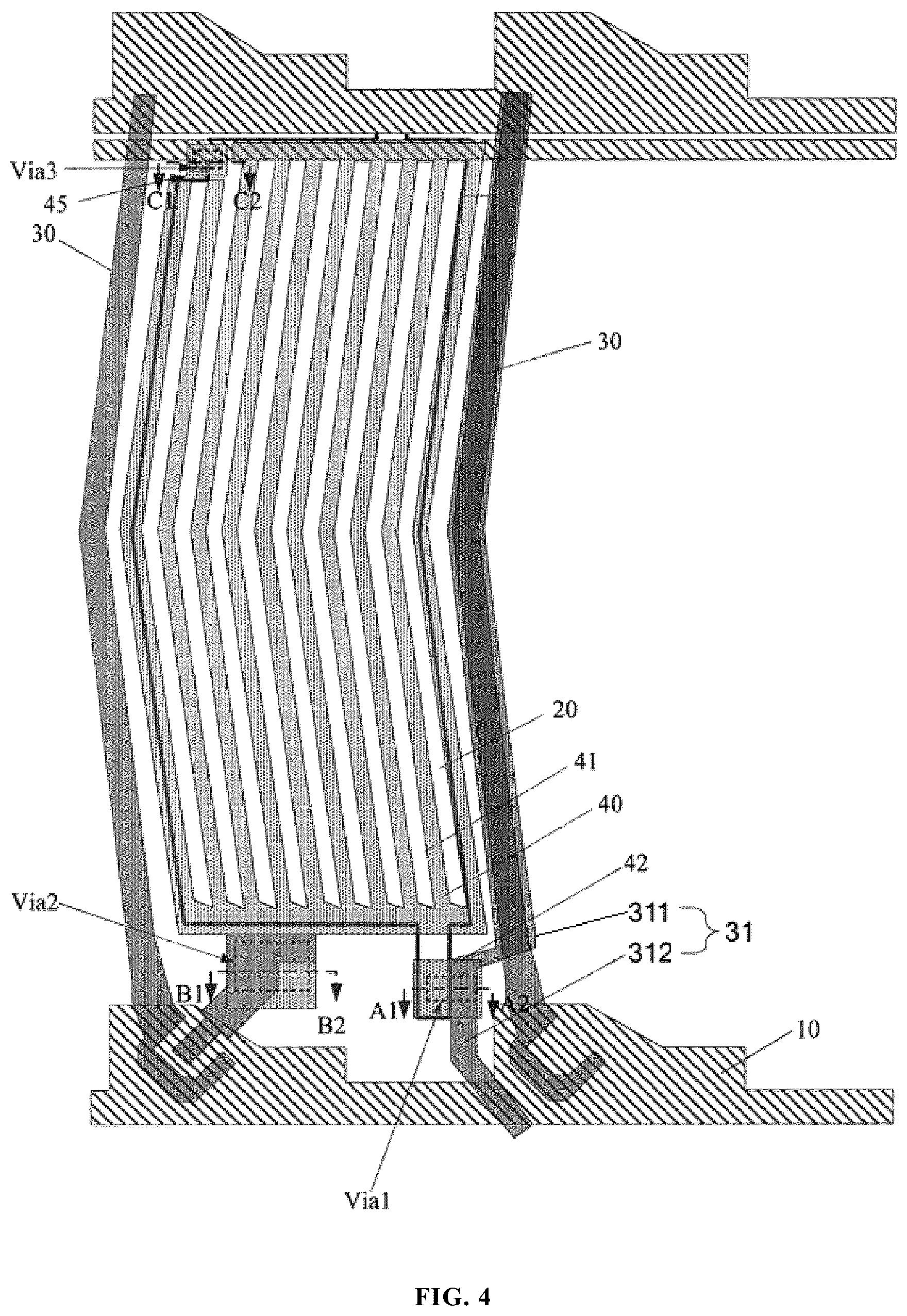 Patent US12468201 Figure 3 – Array substrate and display apparatus