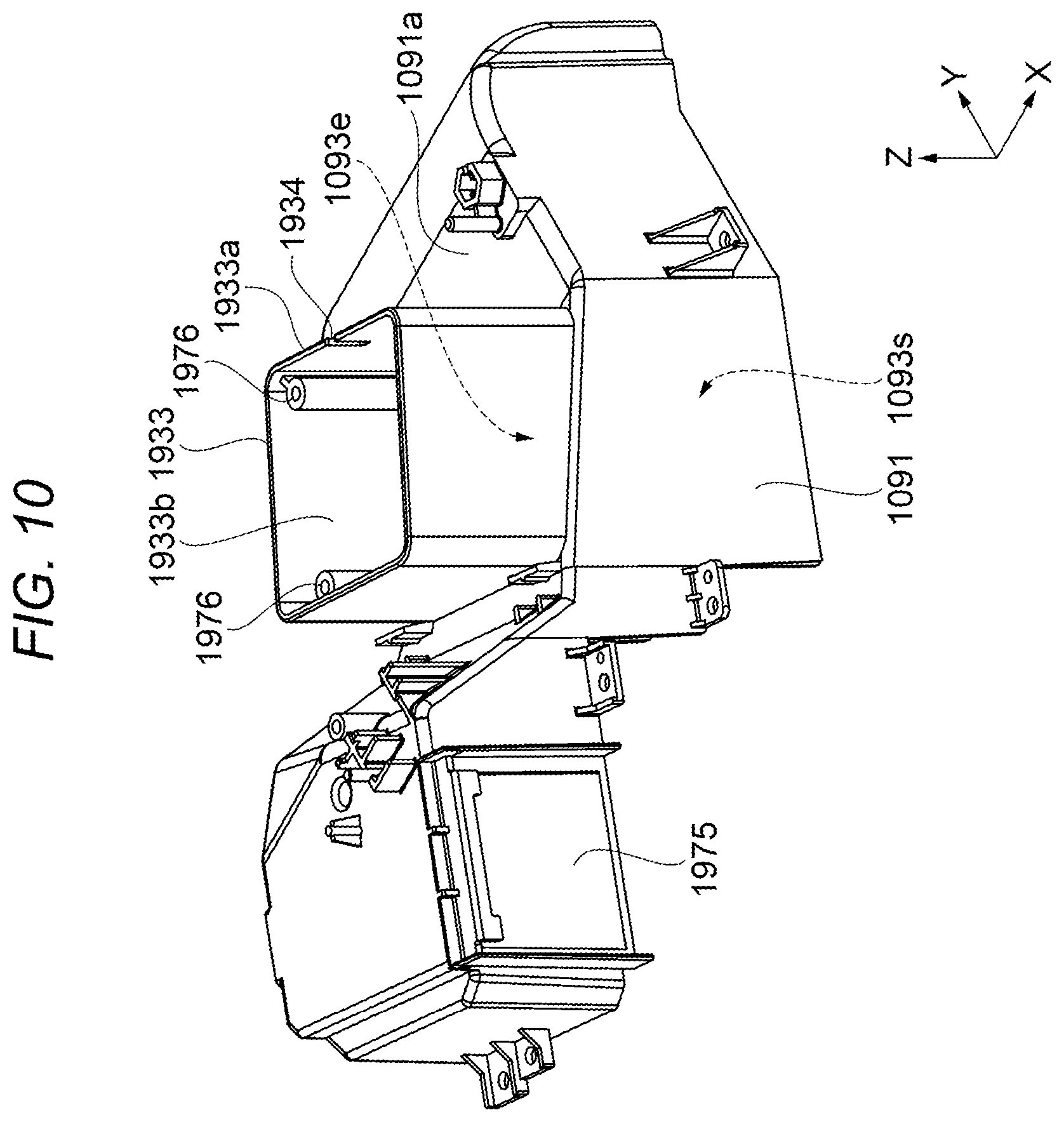 Patent US12468214 Figure 10 – Projector