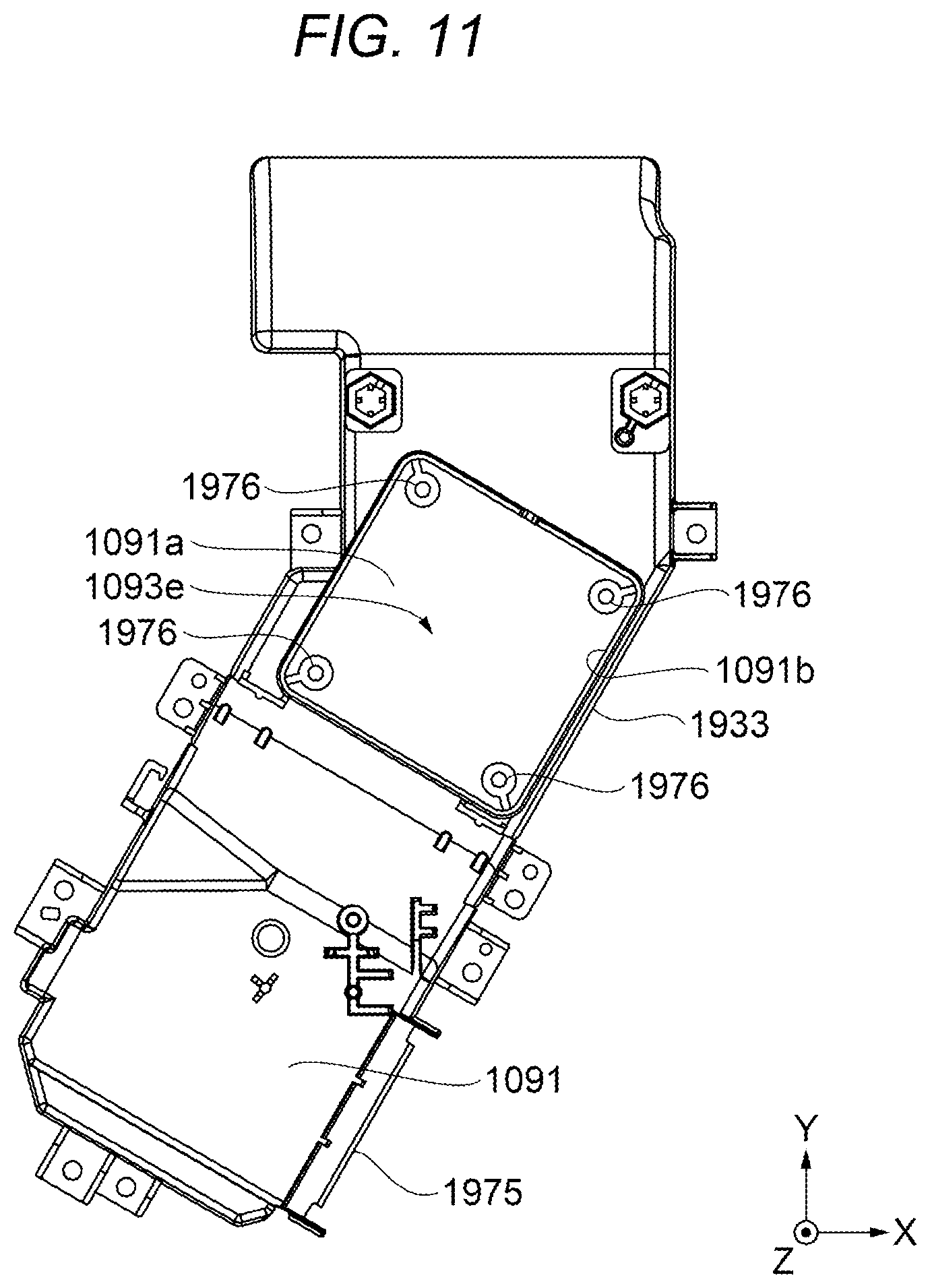 Patent US12468214 Figure 11 – Projector