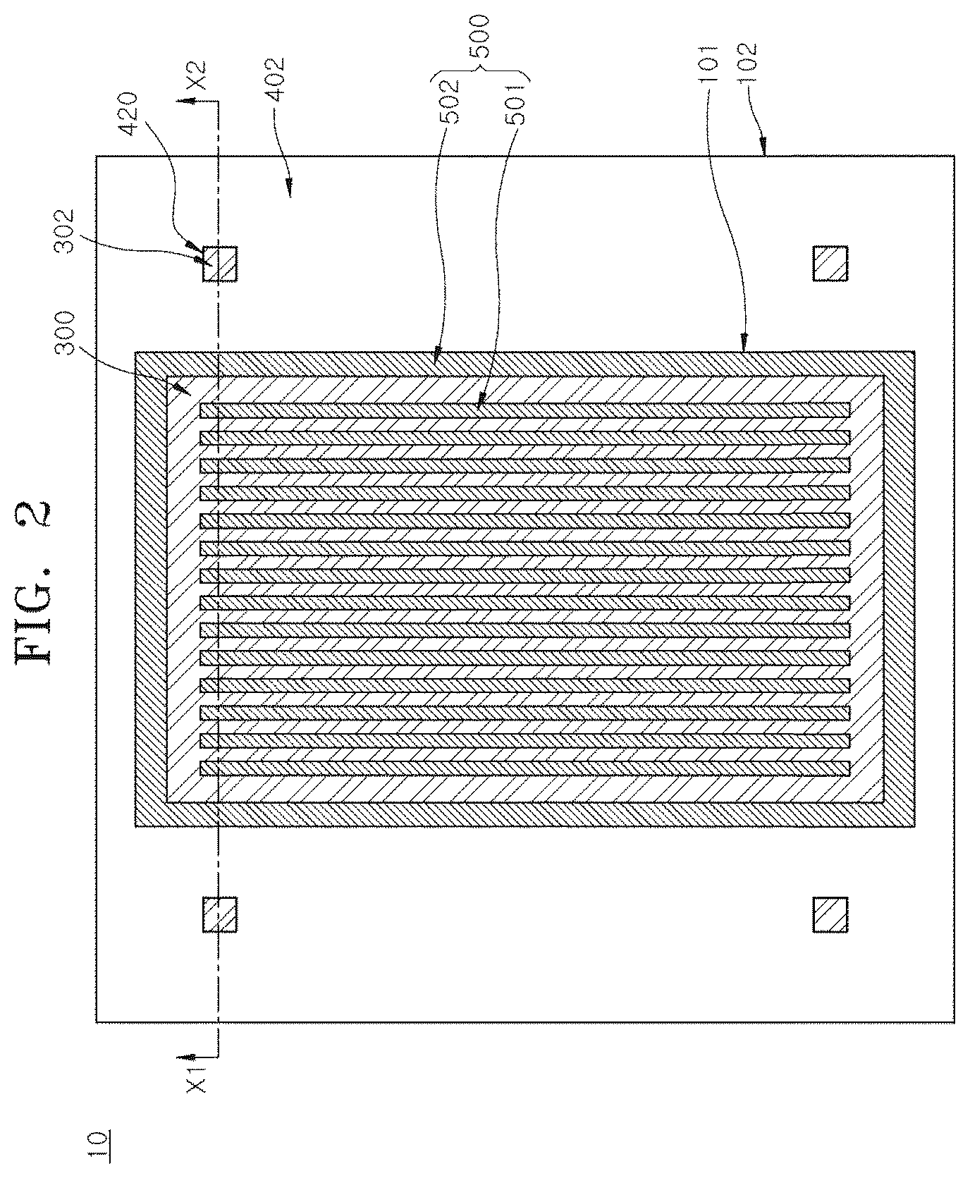 Patent US12468216 Figure 2 – Phase shift mask for EUV lithography and manufacturing method for the phase shift mask