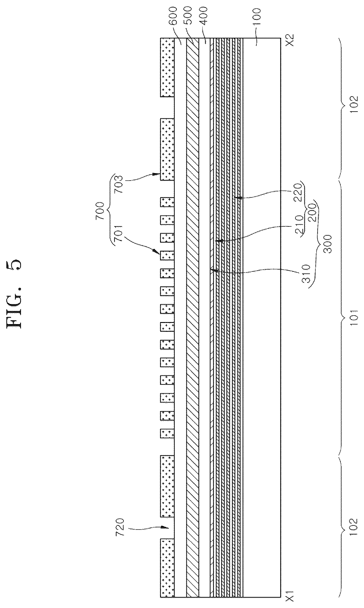 Patent US12468216 Figure 5 – Phase shift mask for EUV lithography and manufacturing method for the phase shift mask