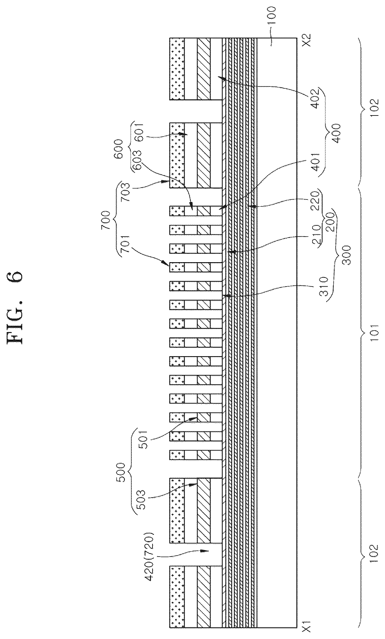 Patent US12468216 Figure 6 – Phase shift mask for EUV lithography and manufacturing method for the phase shift mask
