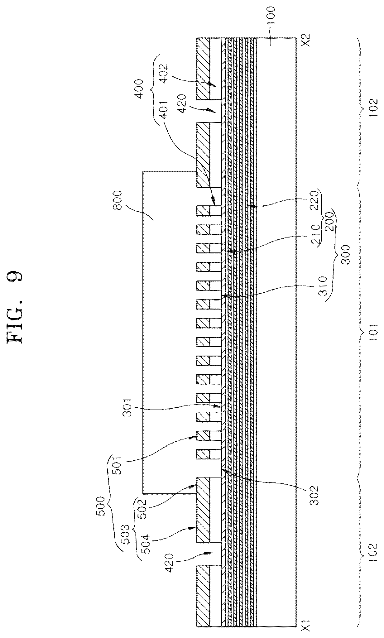 Patent US12468216 Figure 9 – Phase shift mask for EUV lithography and manufacturing method for the phase shift mask