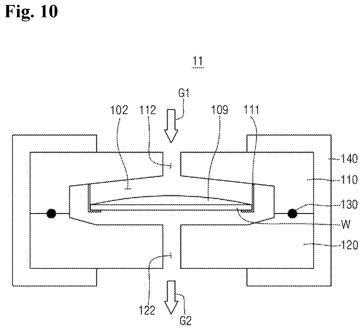 Patent US12468227 Figure 6 – Apparatus and method for processing substrate