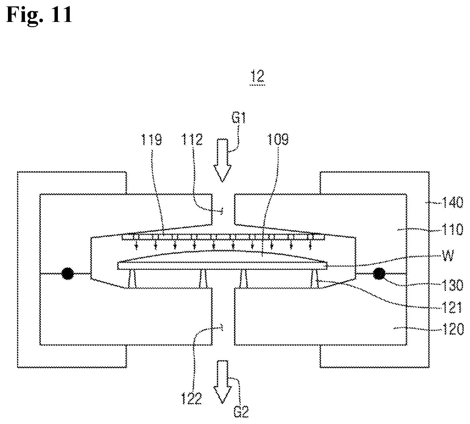 Patent US12468227 Figure 7 – Apparatus and method for processing substrate