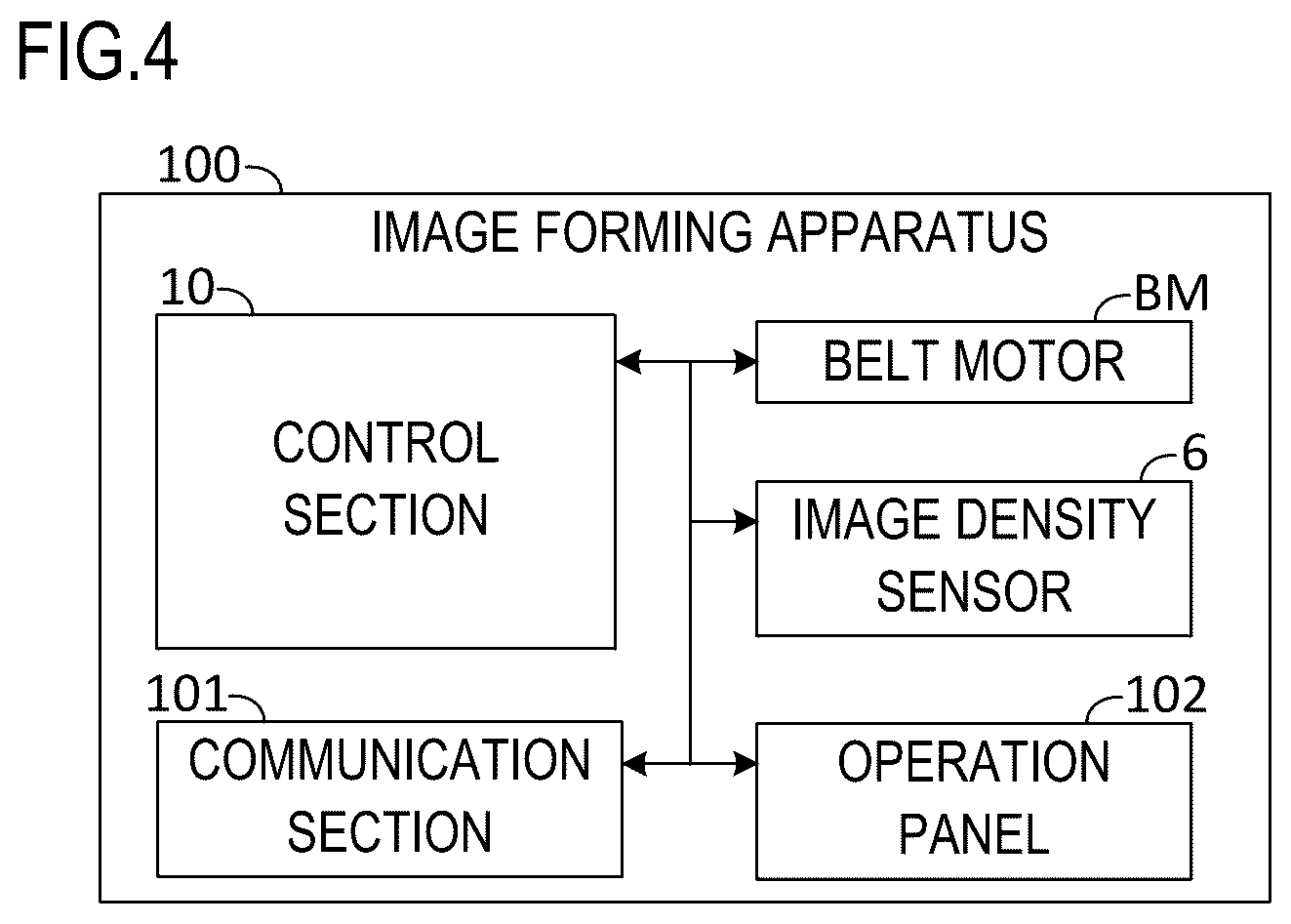 Patent US12468242 Figure 4 – Image forming apparatus