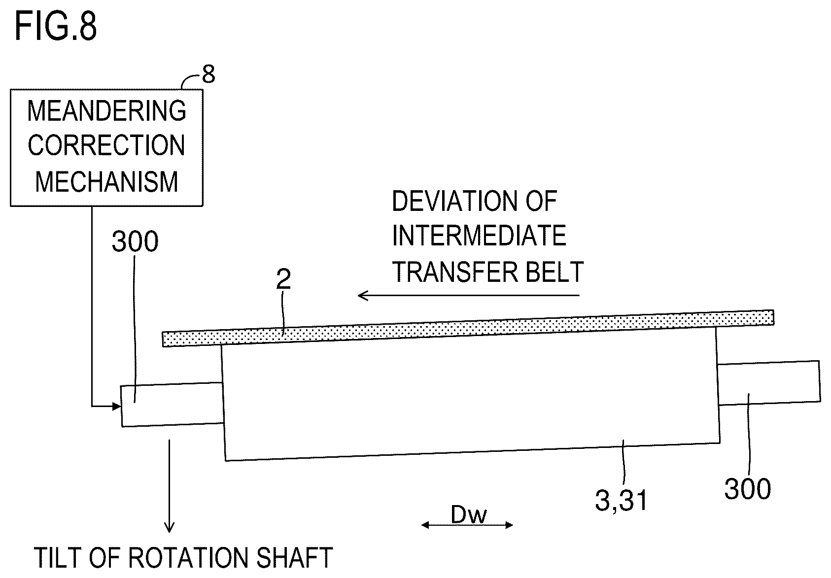 Patent US12468242 Figure 8 – Image forming apparatus