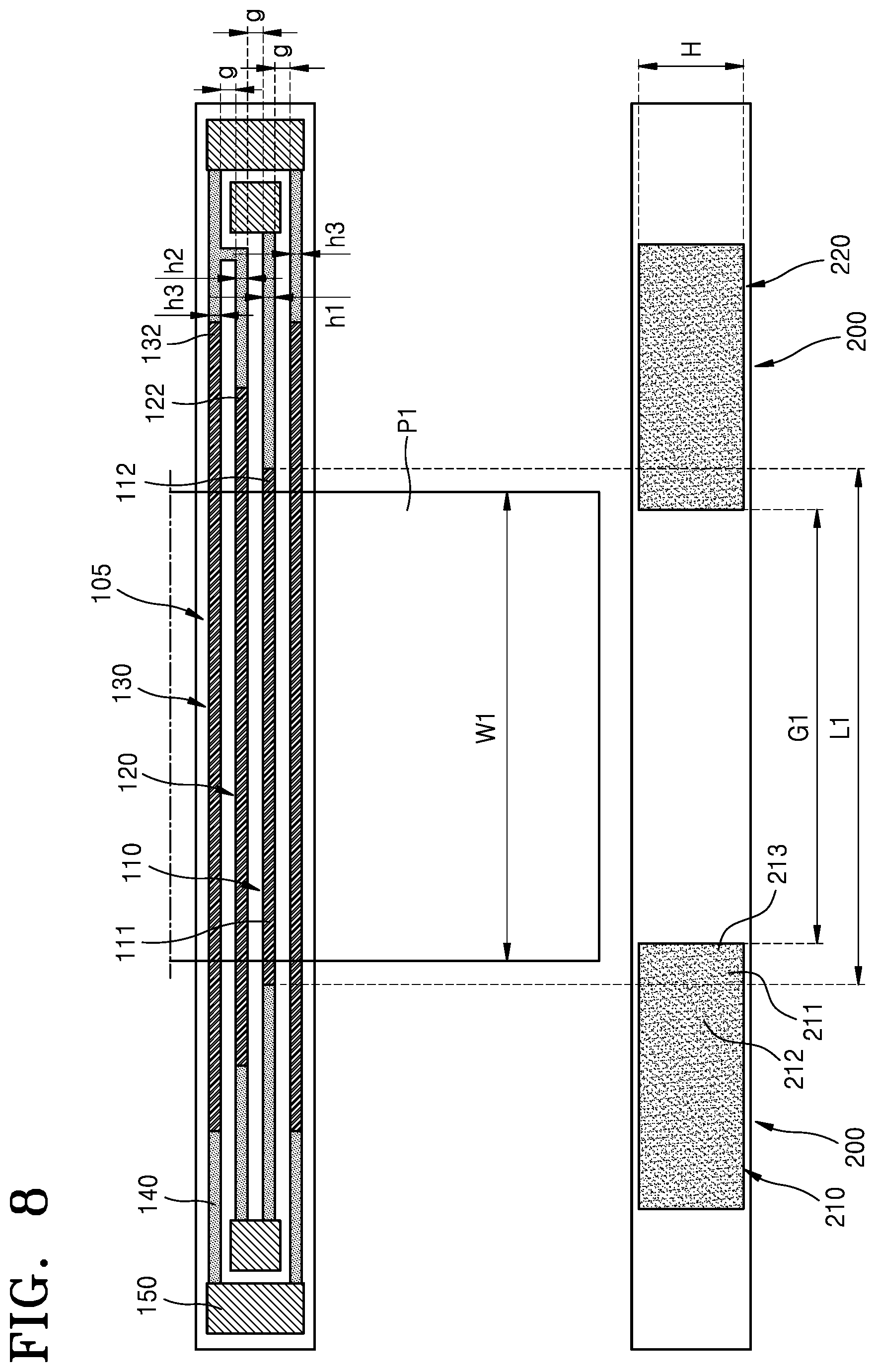Patent US12468246 Figure 8 – Heat conduction member for preventing fuser heater from local overheating