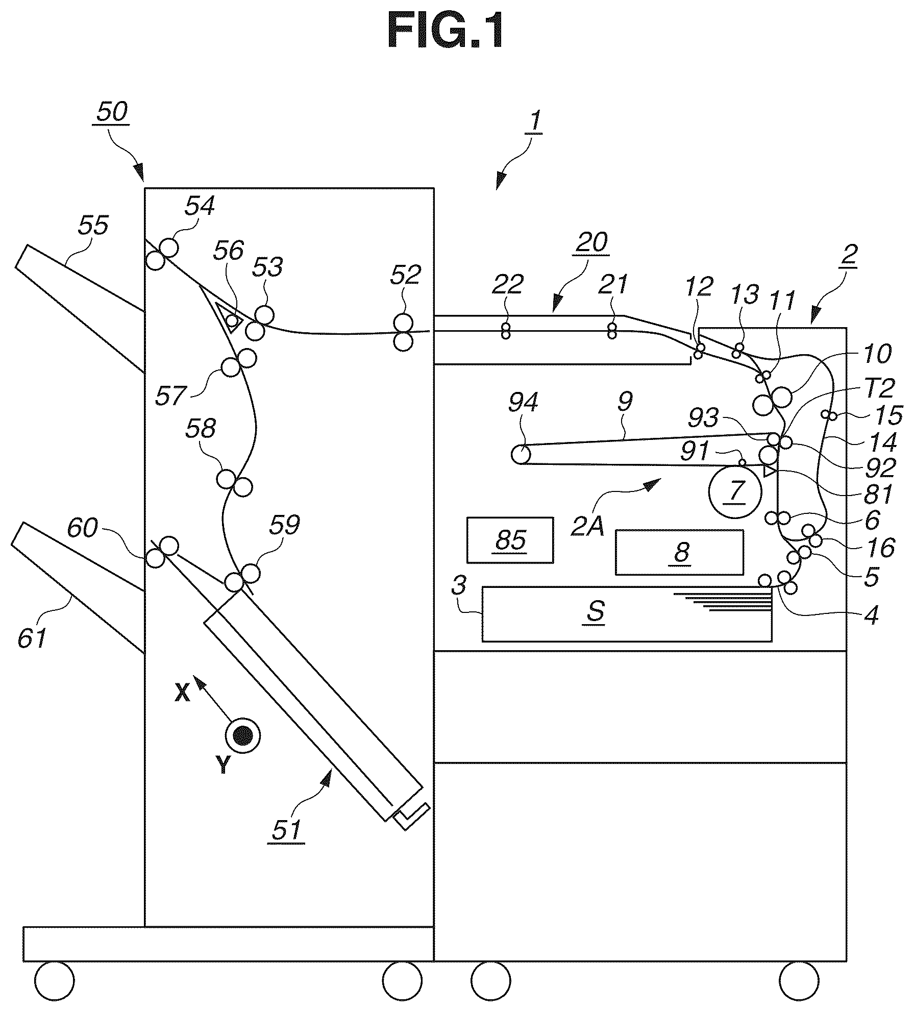 Patent US12468248 Figure 1 – Image forming apparatus