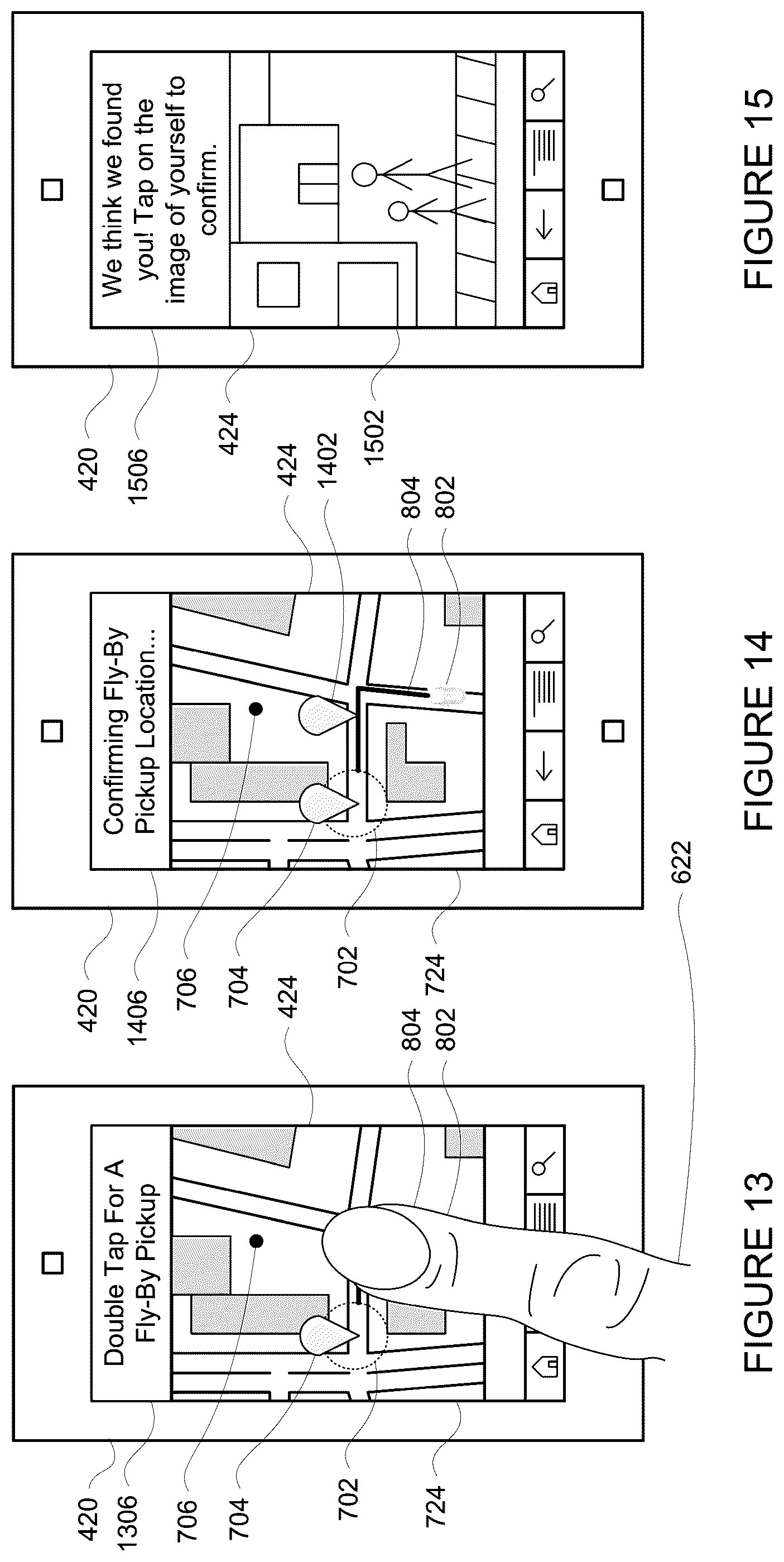 Patent US12468299 Figure 11 – Arranging passenger pickups for autonomous vehicles