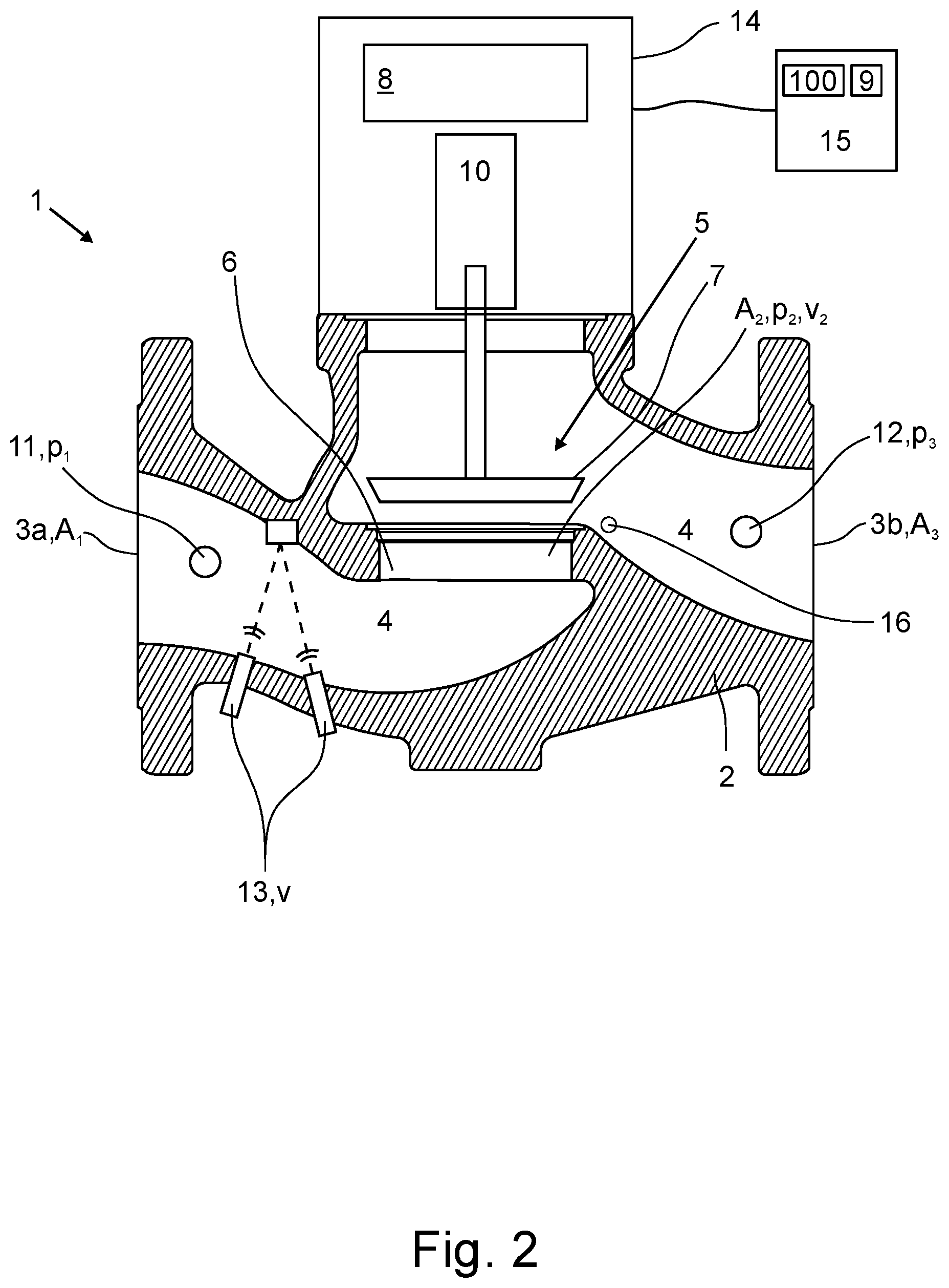 Patent US12468314 Figure 2 – Computer-implemented method for operating a shut-off device for a fluid and a corresponding shut-off device