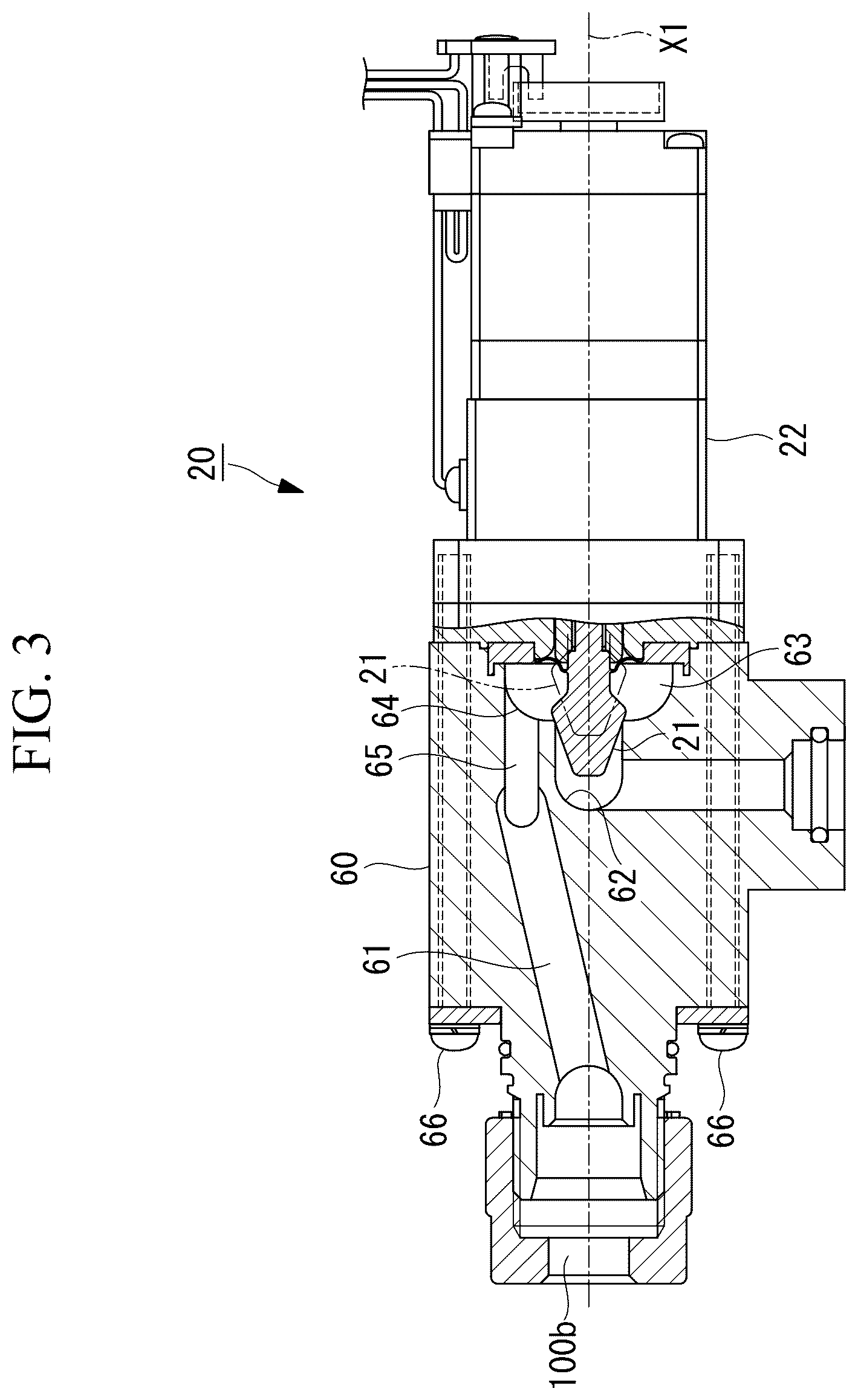 Patent US12468317 Figure 3 – Flow rate adjusting device and control method of flow rate adjusting device