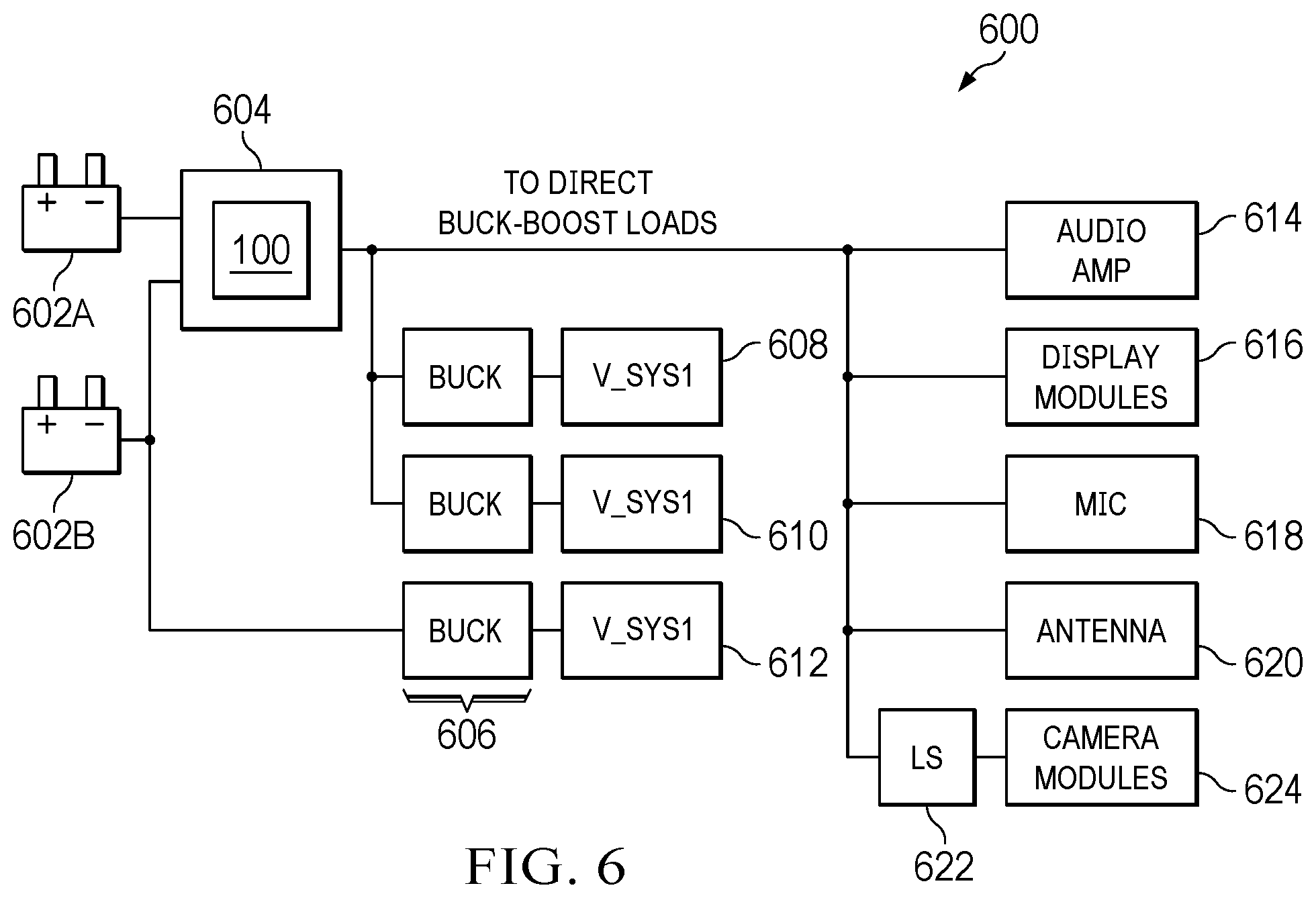 Patent US12468324 Figure 7 – Supply selection circuit with input noise suppression and wide operating range