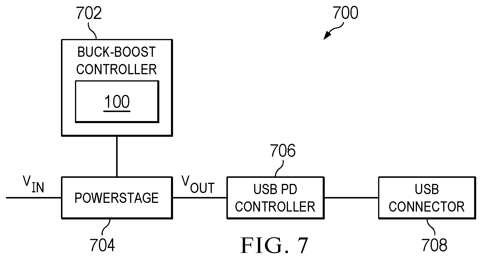 Patent US12468324 Figure 8 – Supply selection circuit with input noise suppression and wide operating range