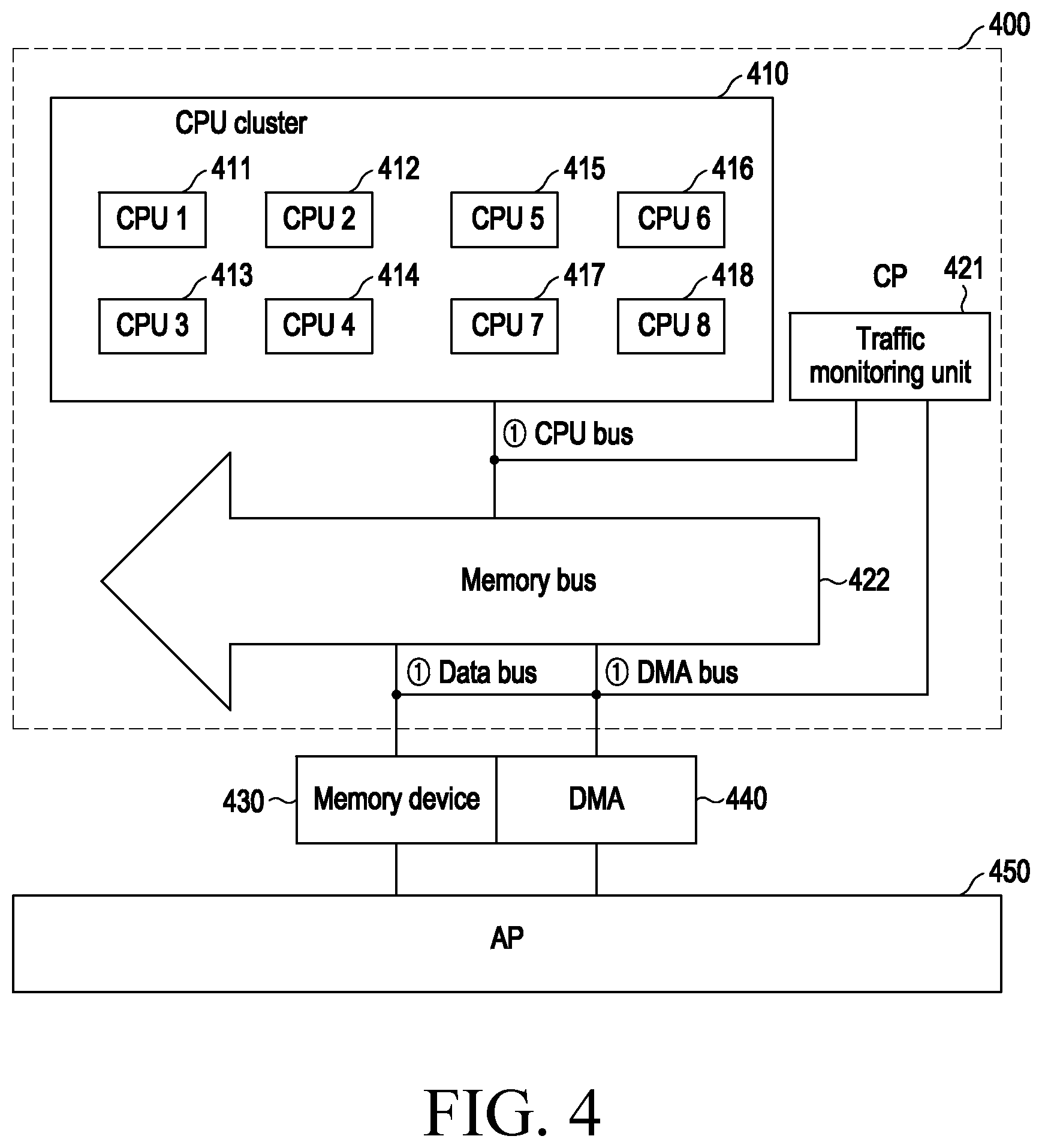 Patent US12468329 Figure 5 – Electronic device controlling CPU clock, method for operating same, and storage medium