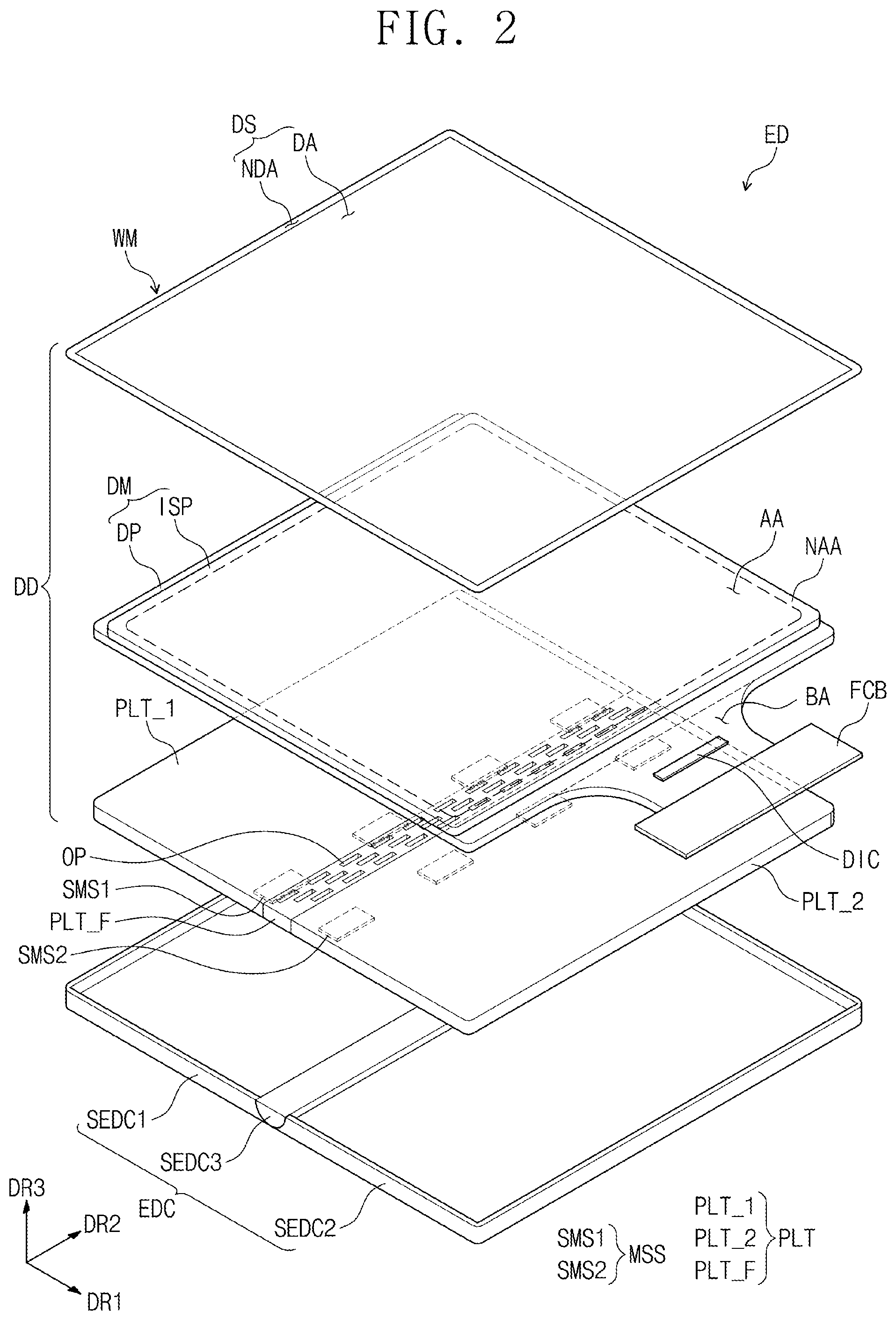 Patent US12468337 Figure 3 – Electronic device