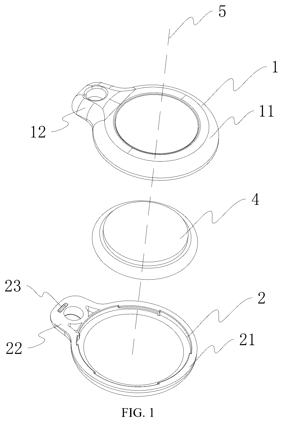 Patent US12468340 Figure 1 – Protection apparatus for wireless positioning device