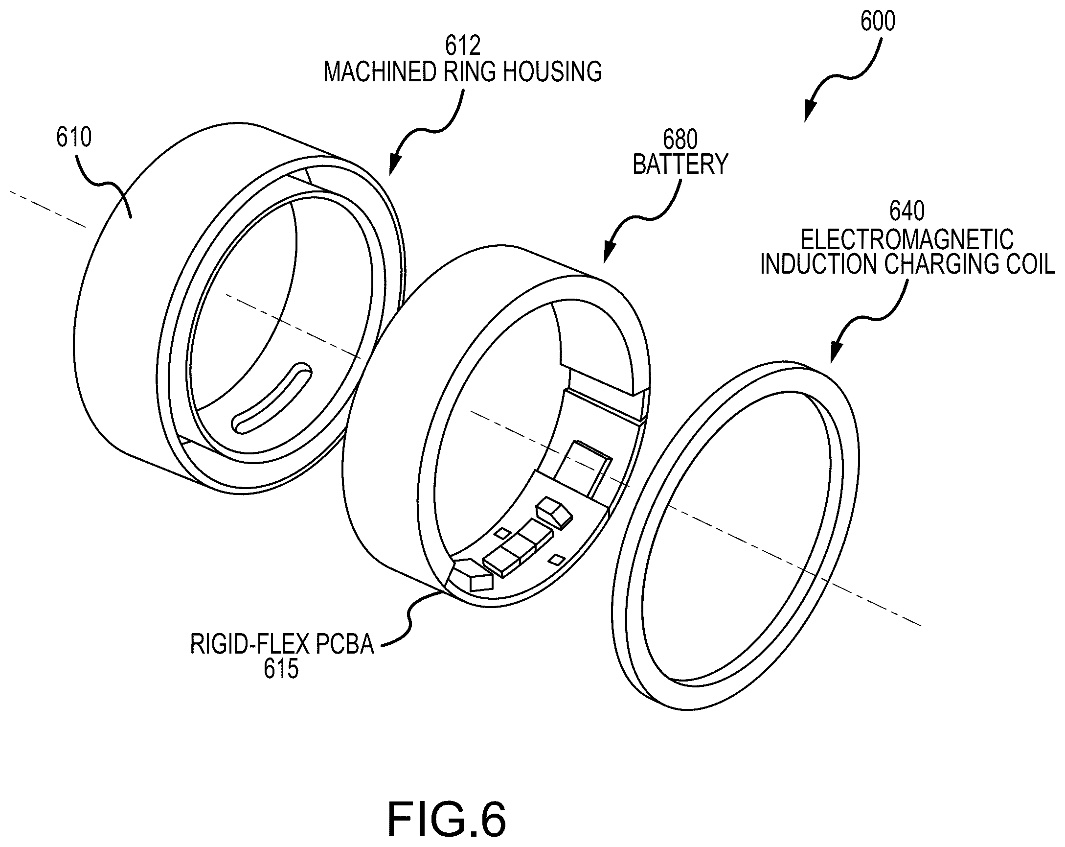 Patent US12468342 Figure 10 – Wearable computing device