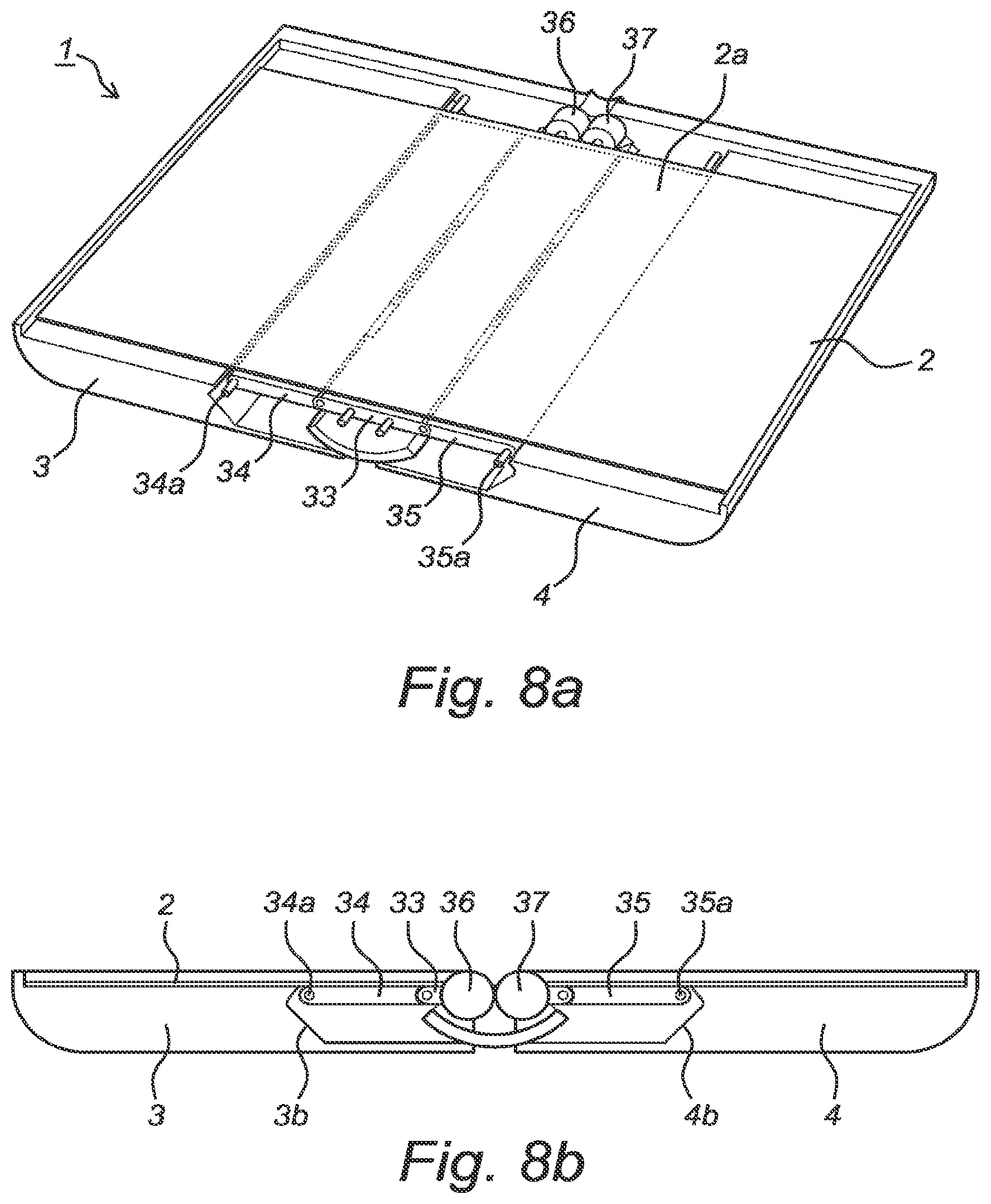 Patent US12468345 Figure 7 – Display system with a flexible display