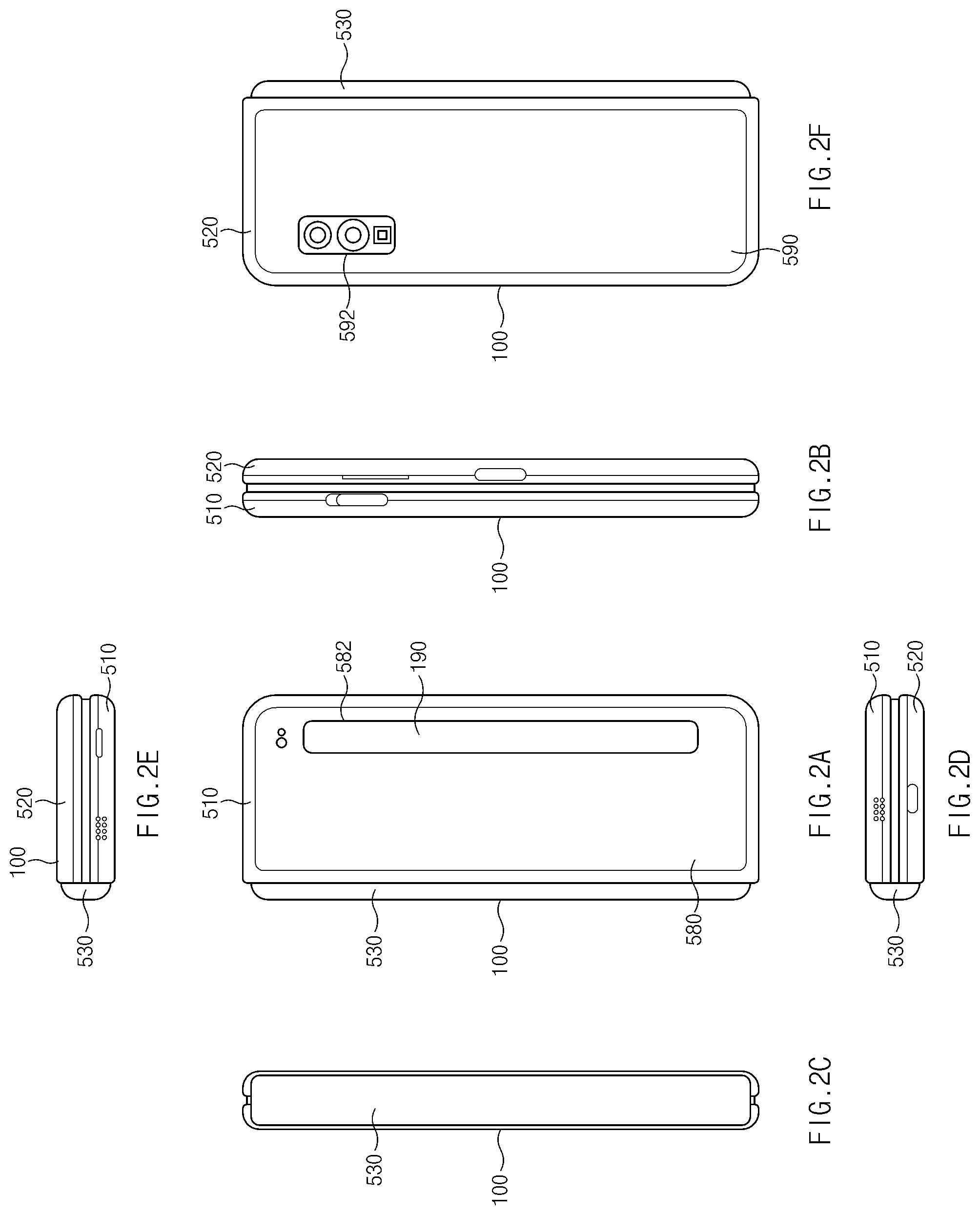 Patent US12468347 Figure 2 – Electronic device including structure against foreign substances