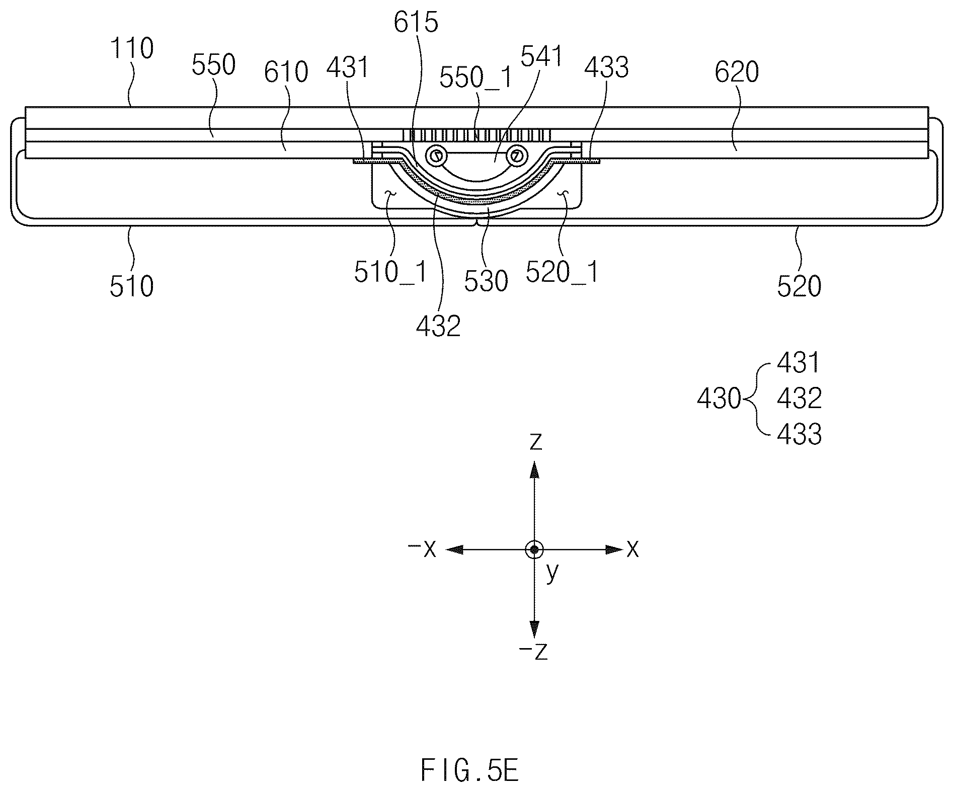 Patent US12468347 Figure 11 – Electronic device including structure against foreign substances