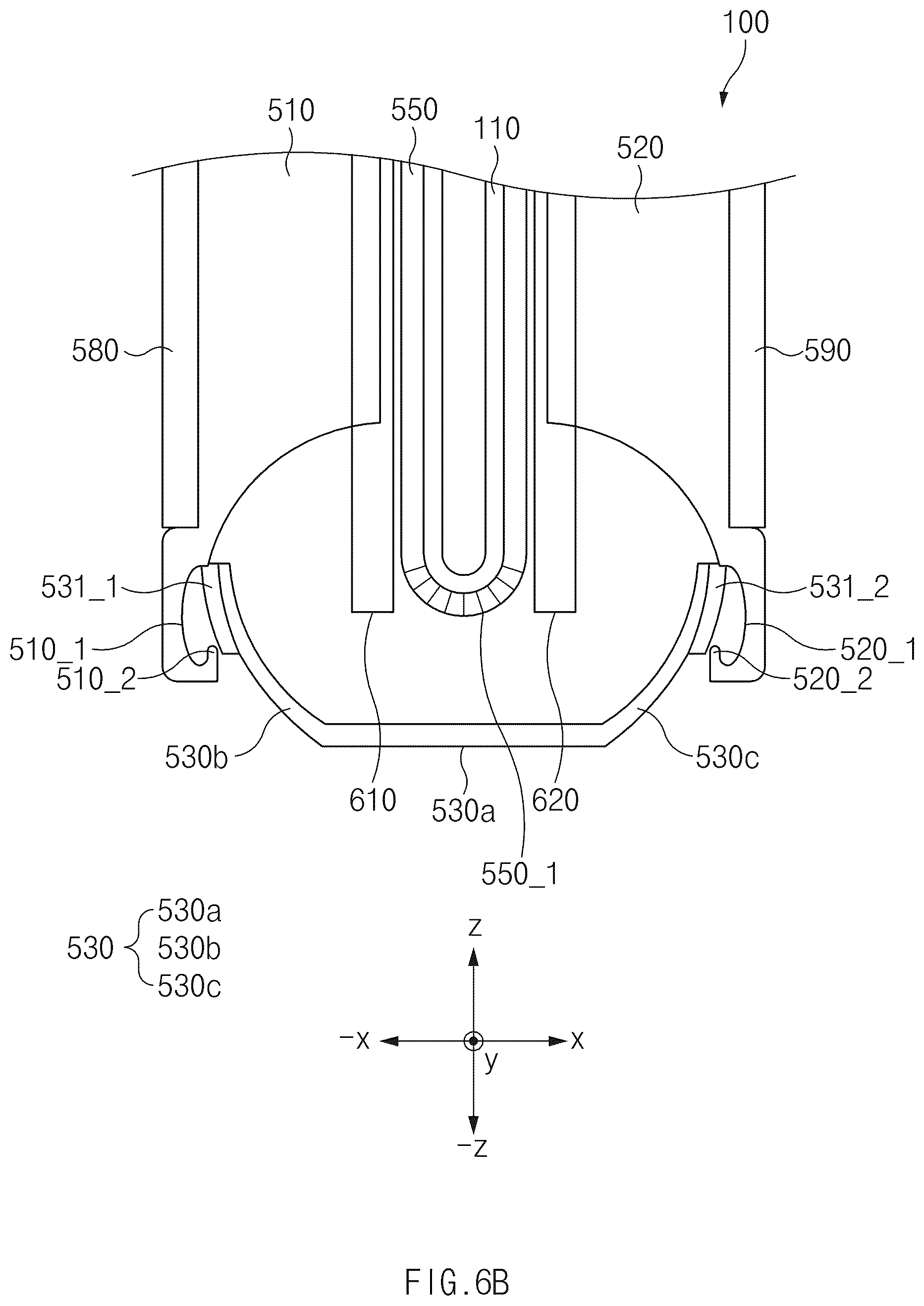 Patent US12468347 Figure 14 – Electronic device including structure against foreign substances
