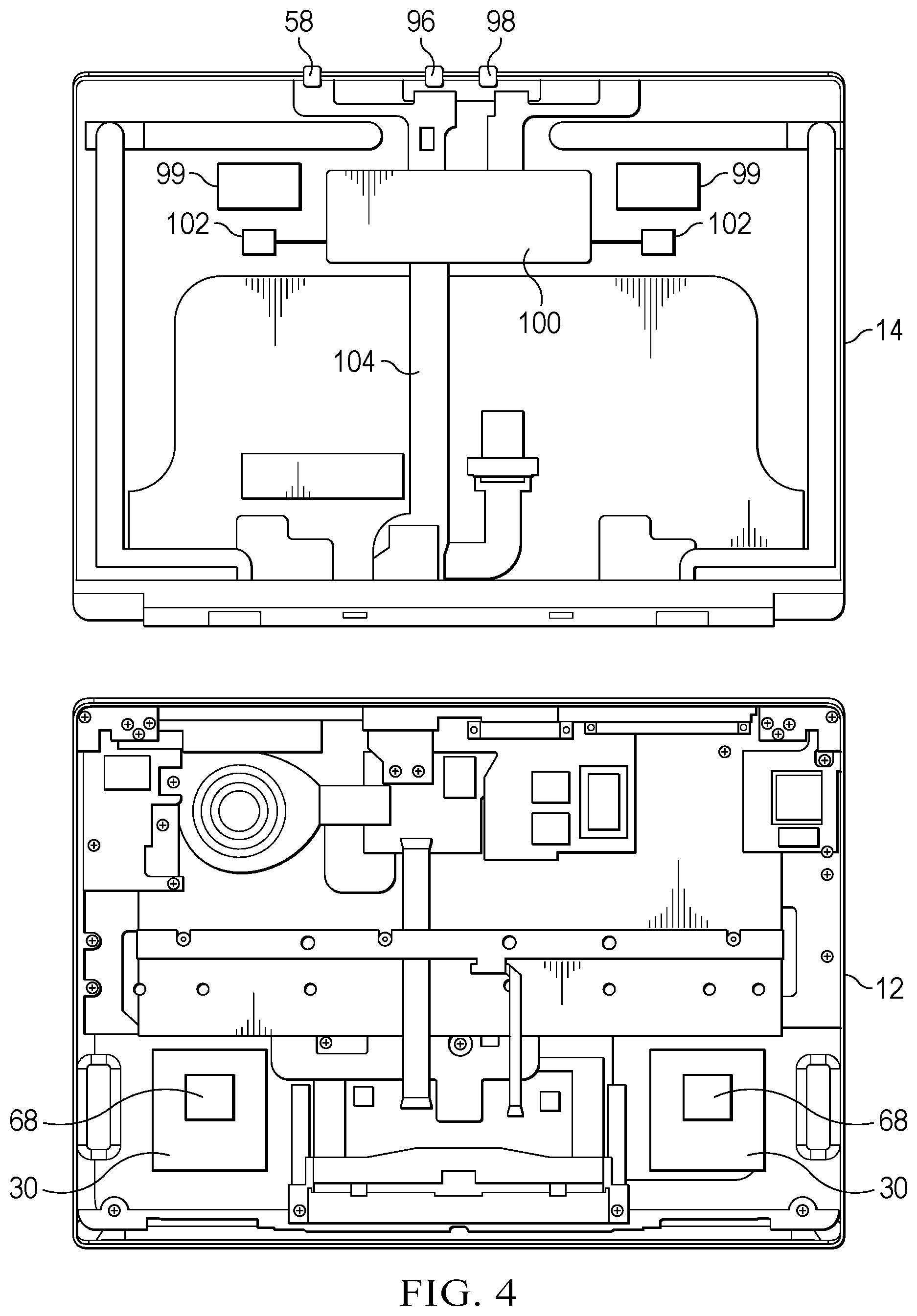 Patent US12468353 Figure 4 – Information handling system speaker identification to set audio drive settings