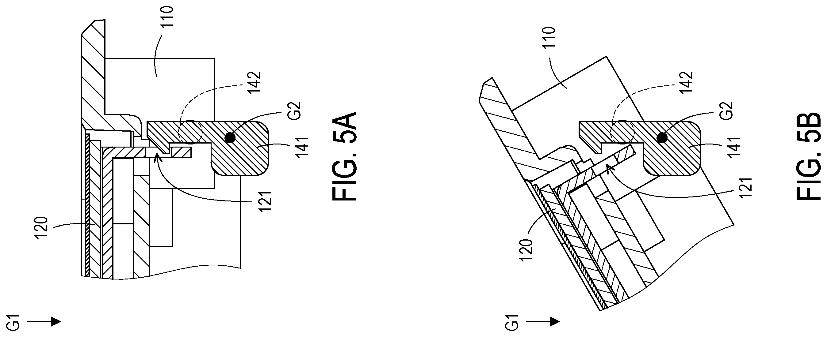 Patent US12468356 Figure 5 – Laptop computer with detachable touchpad module