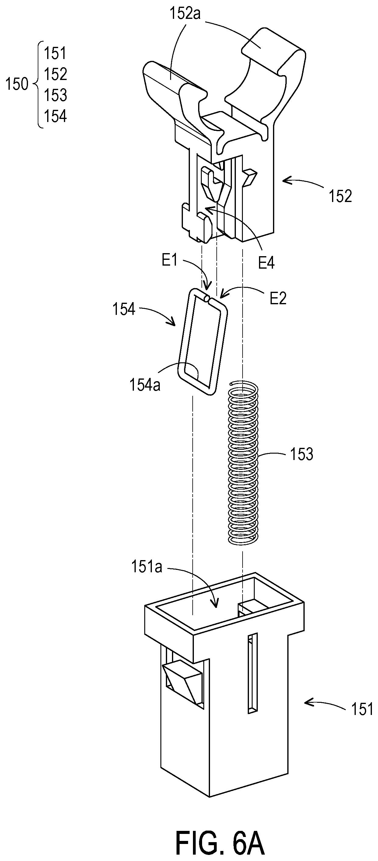 Patent US12468356 Figure 6 – Laptop computer with detachable touchpad module