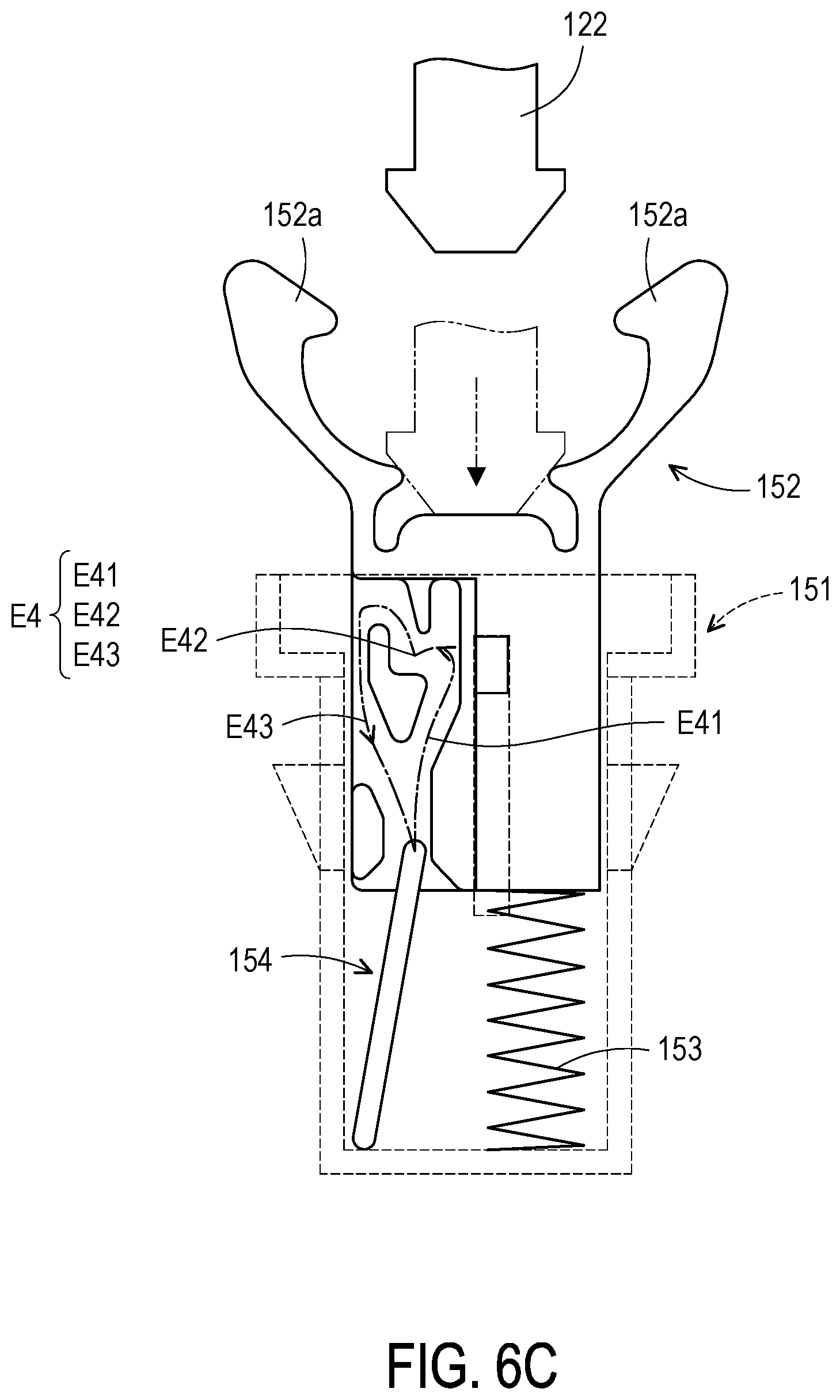 Patent US12468356 Figure 8 – Laptop computer with detachable touchpad module