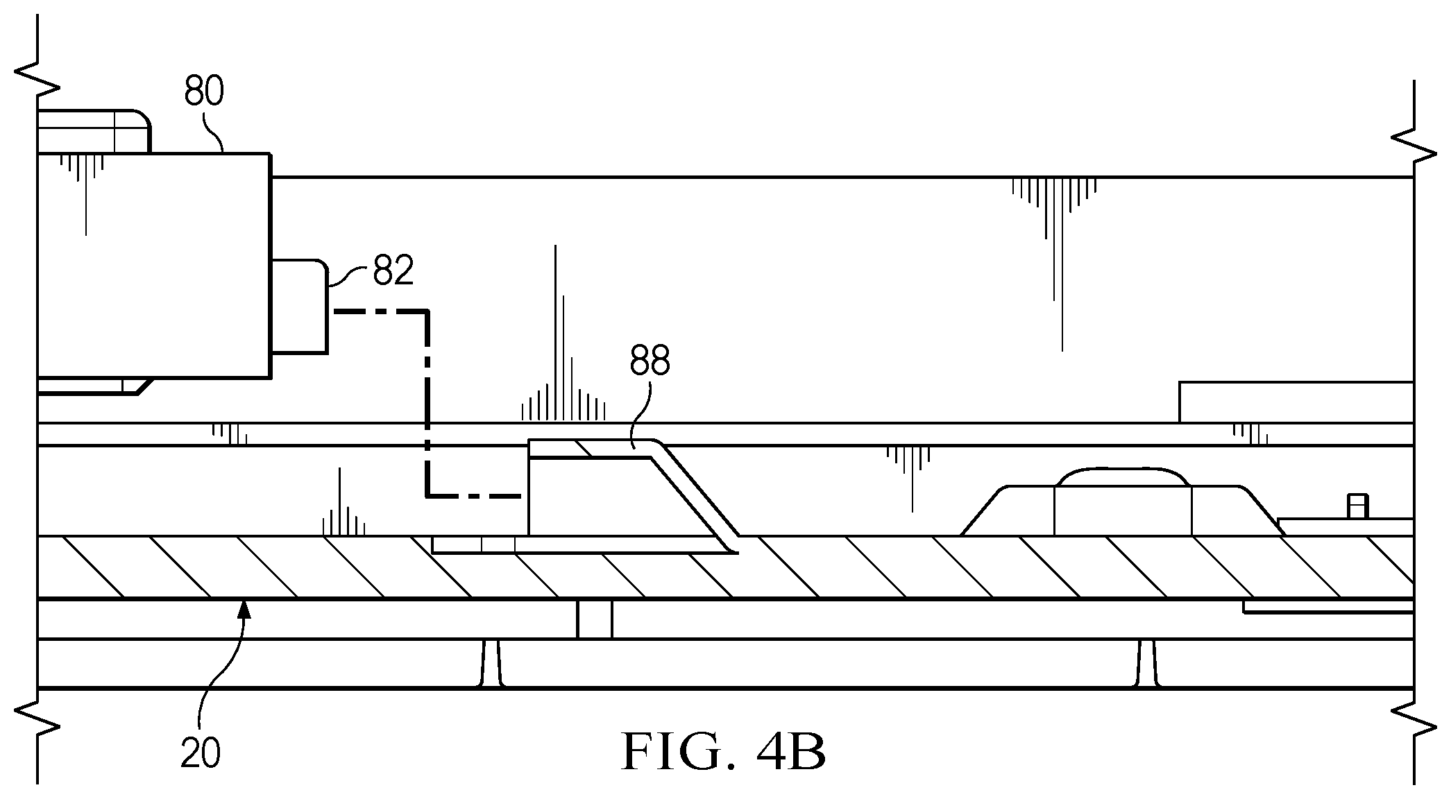Patent US12468358 Figure 10 – Information handling system motherboard battery cable free connector