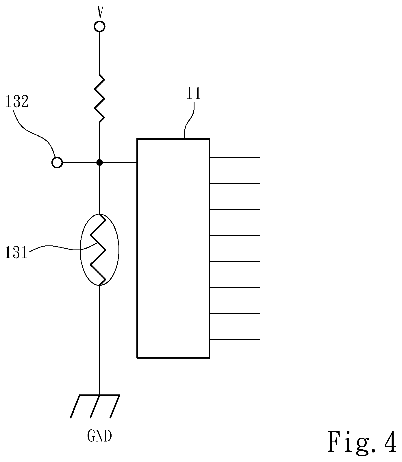 Patent US12468366 Figure 4 – Power supply with output port status monitoring module