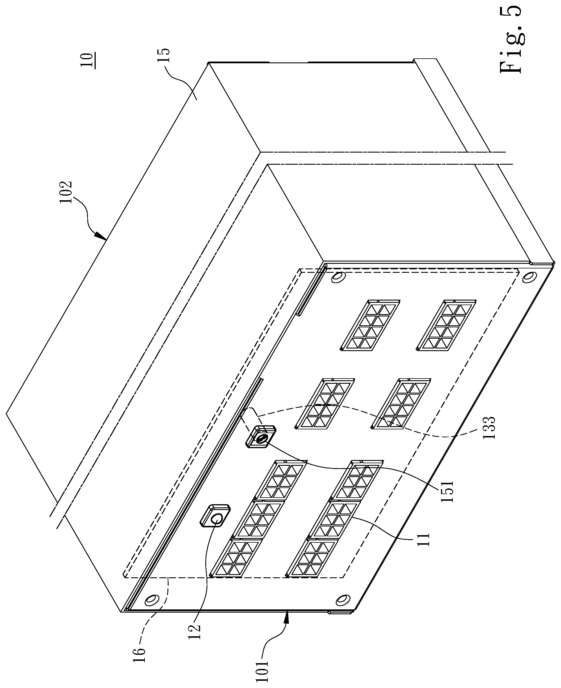 Patent US12468366 Figure 5 – Power supply with output port status monitoring module