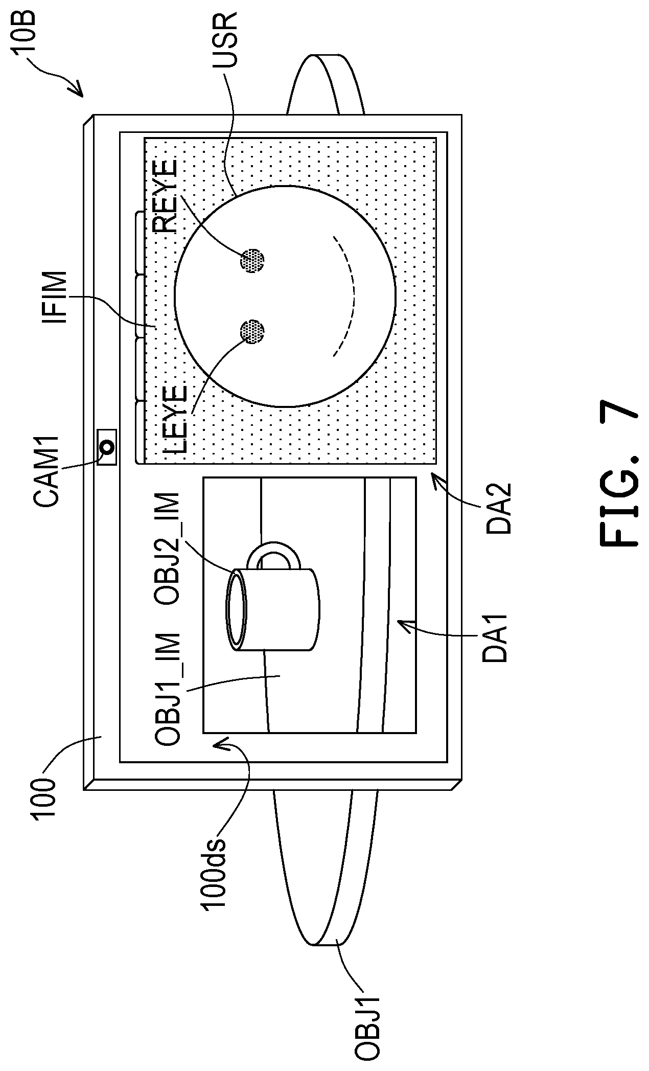 Patent US12468385 Figure 8 – Display apparatus