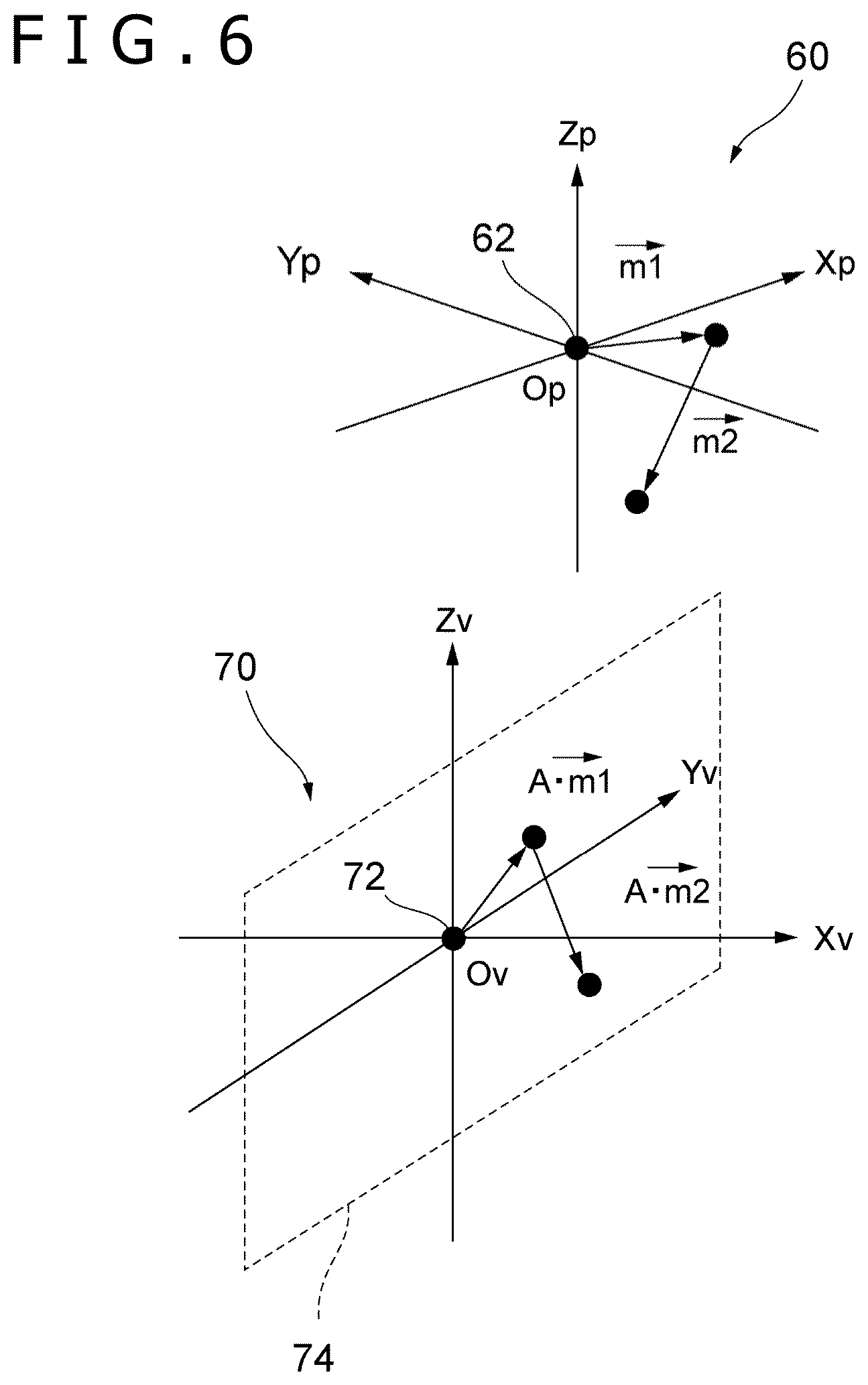Patent US12468406 Figure 5 – Input system and input method for setting instruction target area including reference position of instruction device