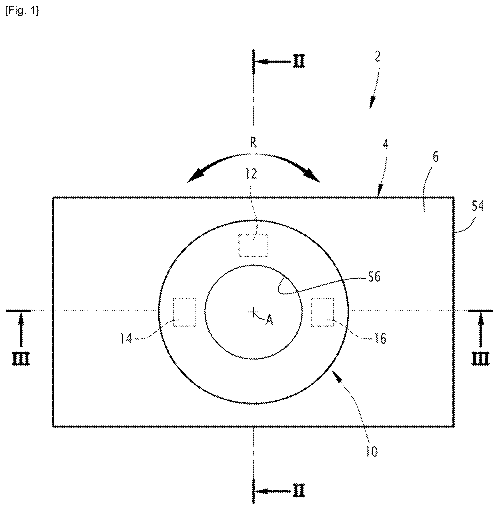 Patent US12468410 Figure 1 – Human-machine interface device and vehicle comprising such a human-machine interface device