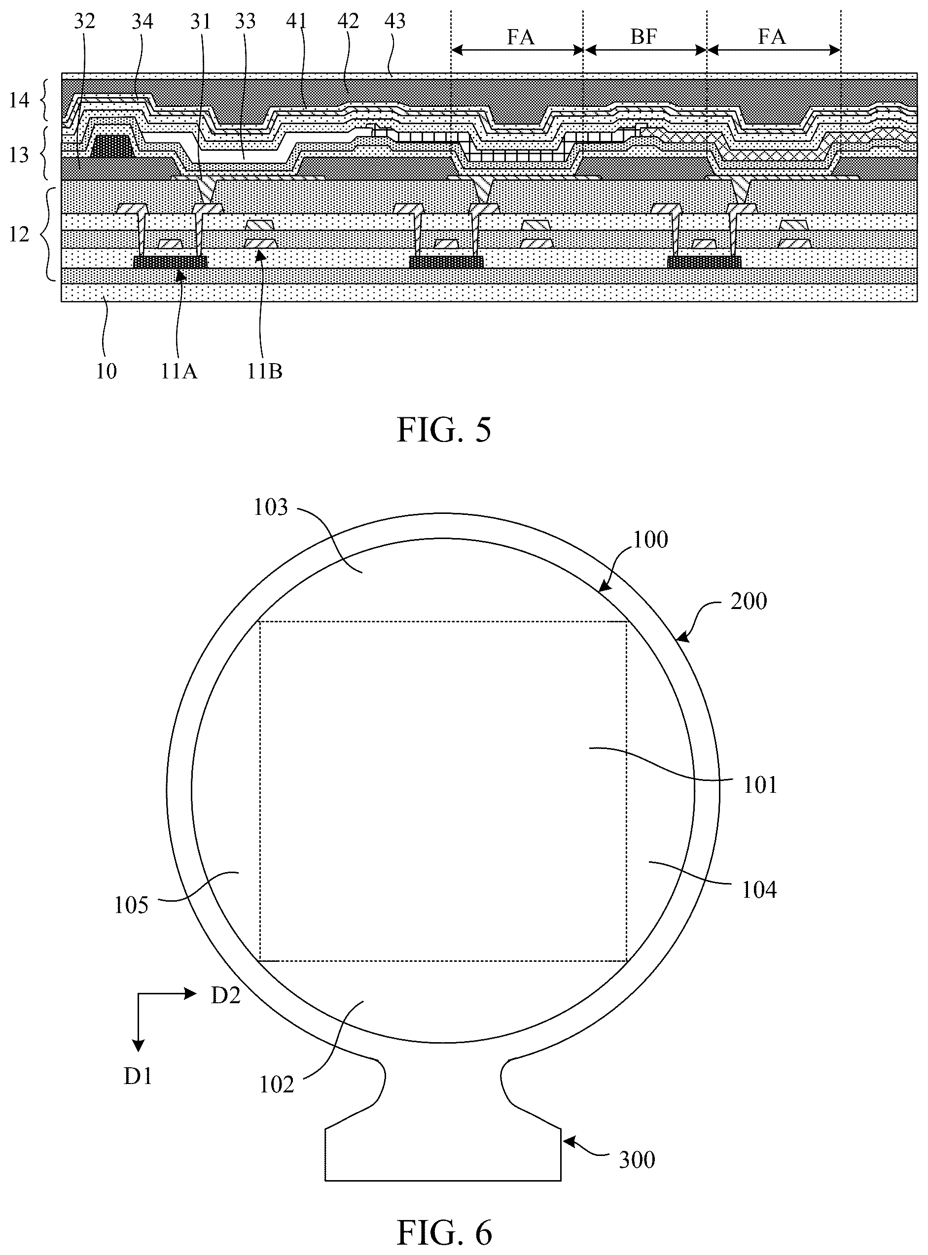 Patent US12468414 Figure 3 – Touch panel and preparation method therefor, and display apparatus