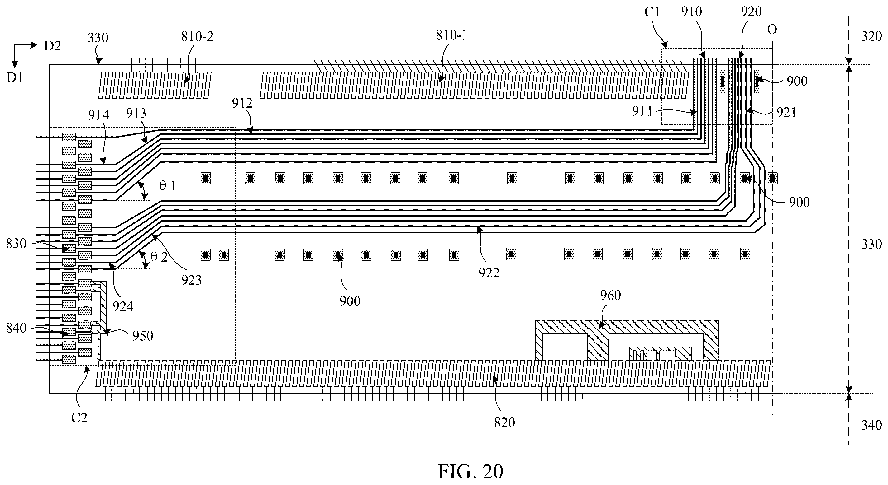 Patent US12468414 Figure 12 – Touch panel and preparation method therefor, and display apparatus