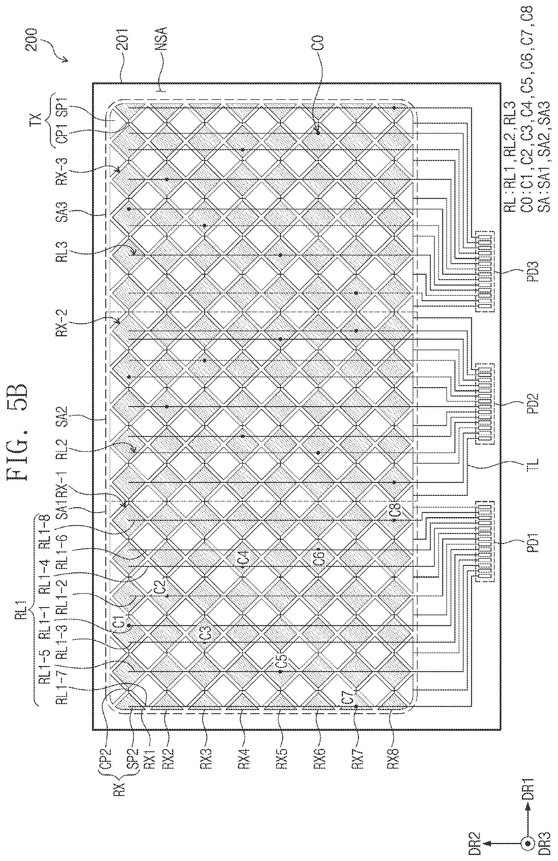 Patent US12468416 Figure 6 – Sensor layer and electronic apparatus including the same
