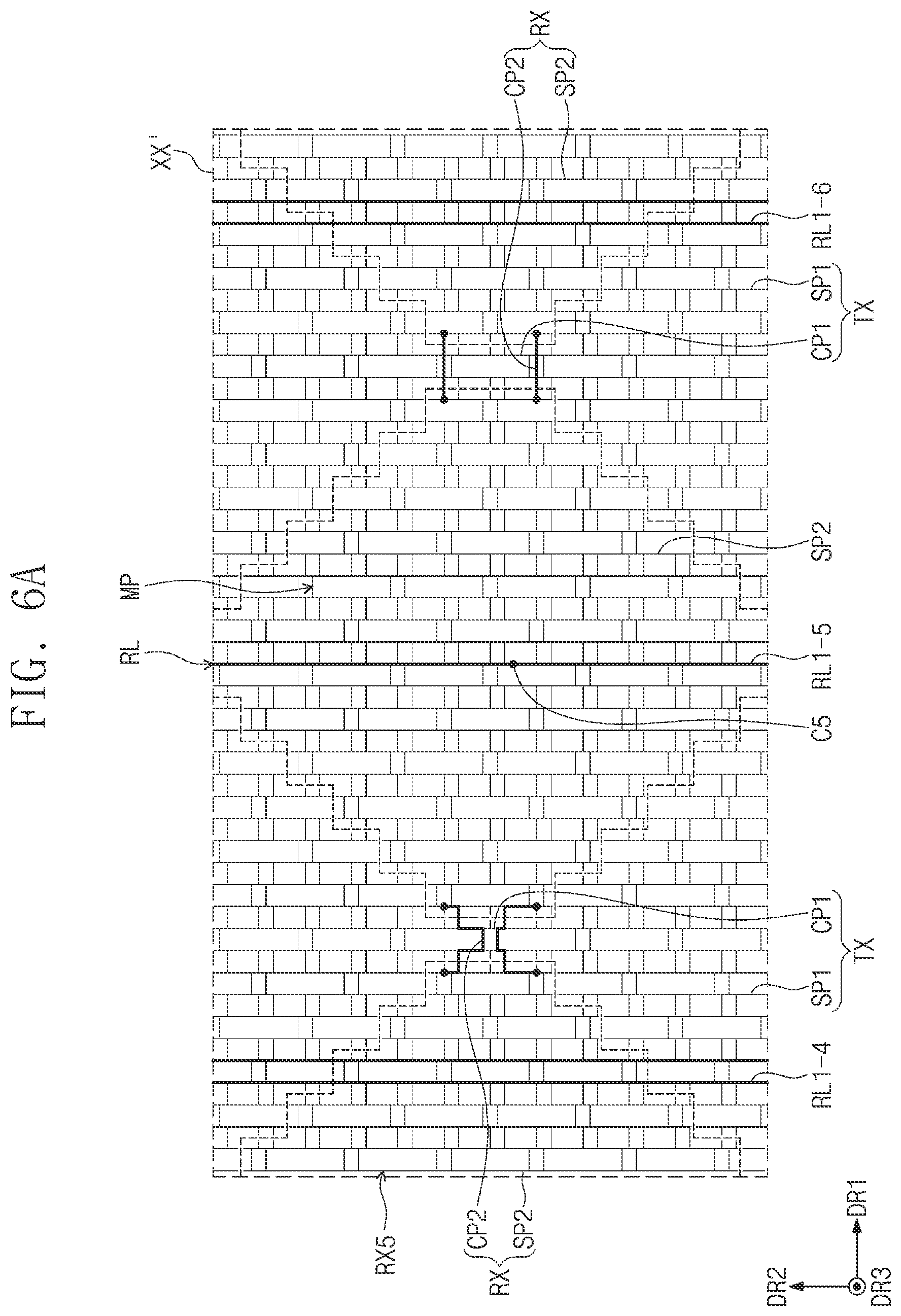 Patent US12468416 Figure 8 – Sensor layer and electronic apparatus including the same