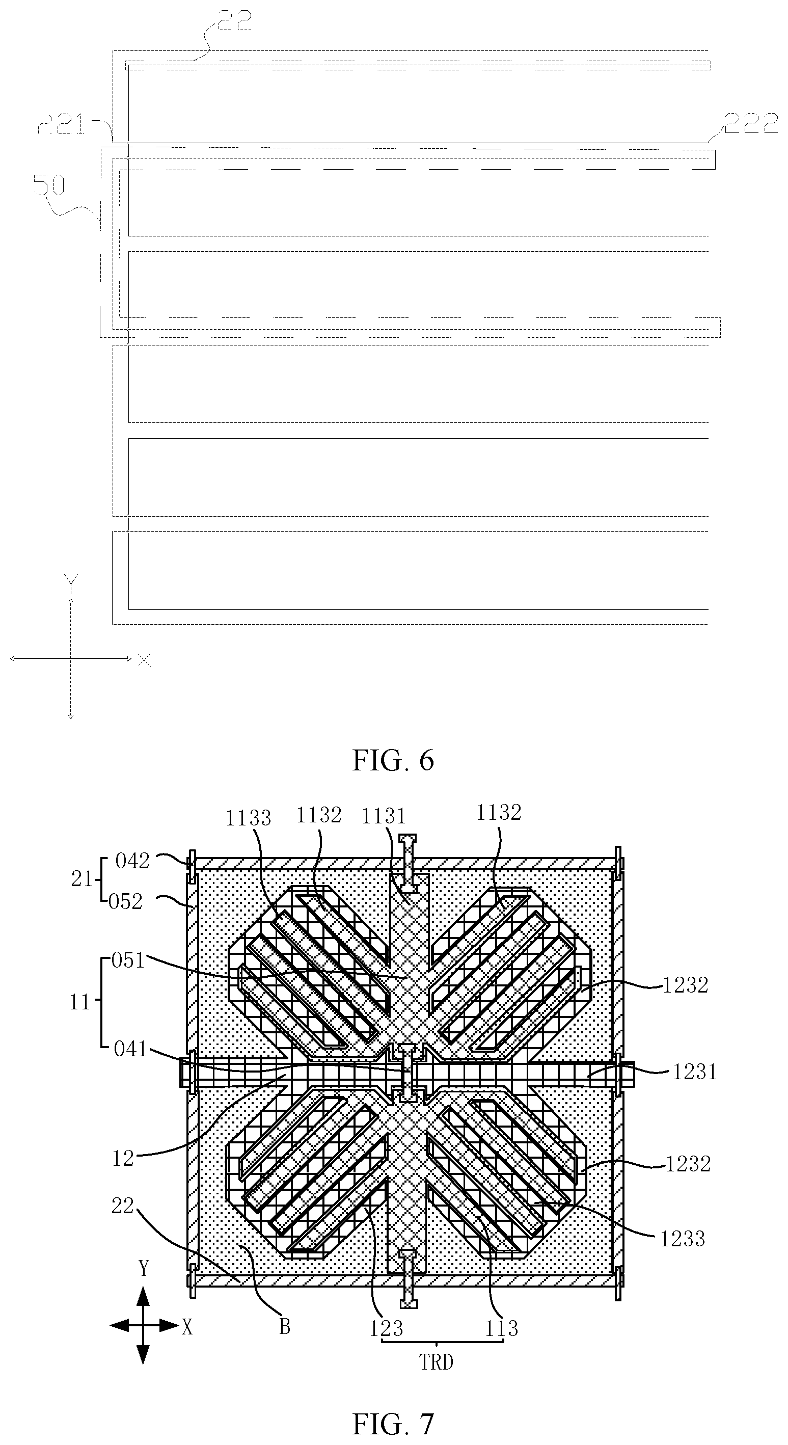 Patent US12468427 Figure 5 – Display panels and display devices
