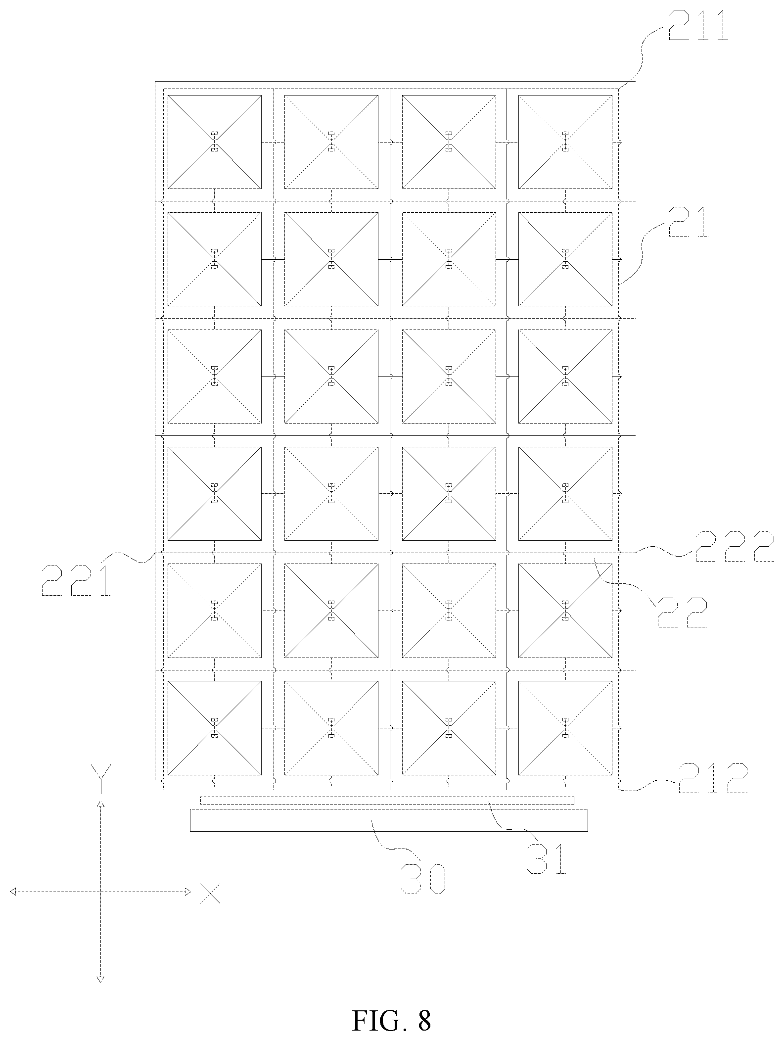 Patent US12468427 Figure 6 – Display panels and display devices
