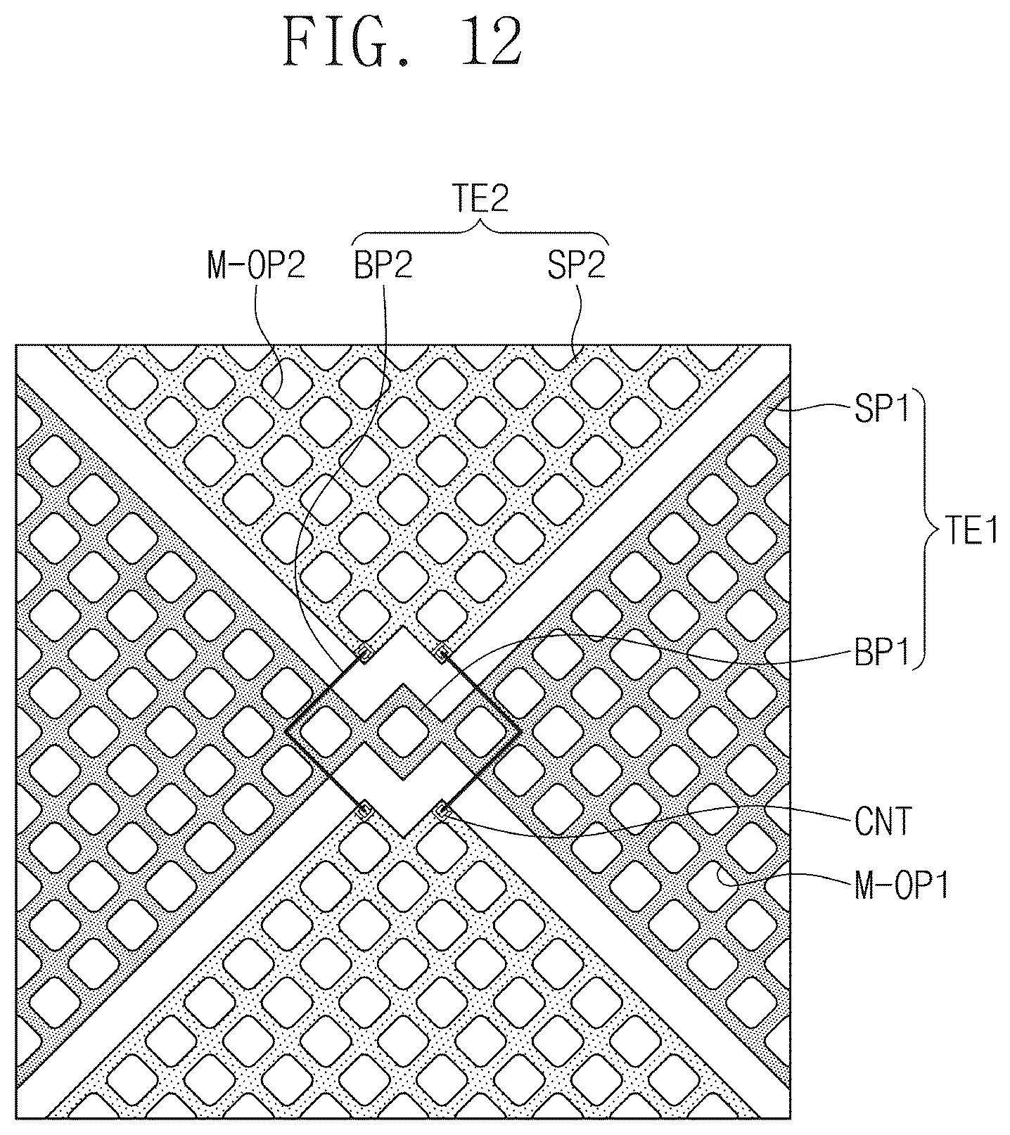 Patent US12468428 Figure 12 – Display device and method for manufacturing the same
